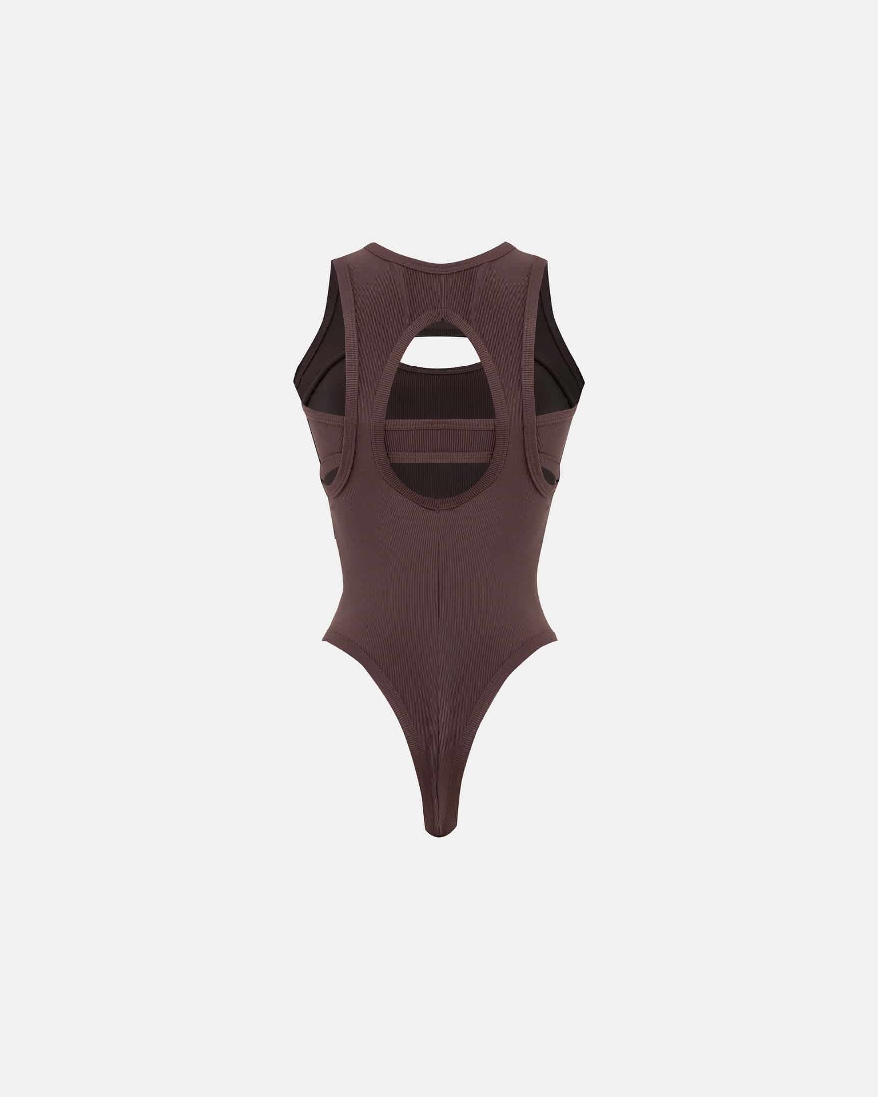 Basics Oval Bodysuit Afogato - miniatura 3