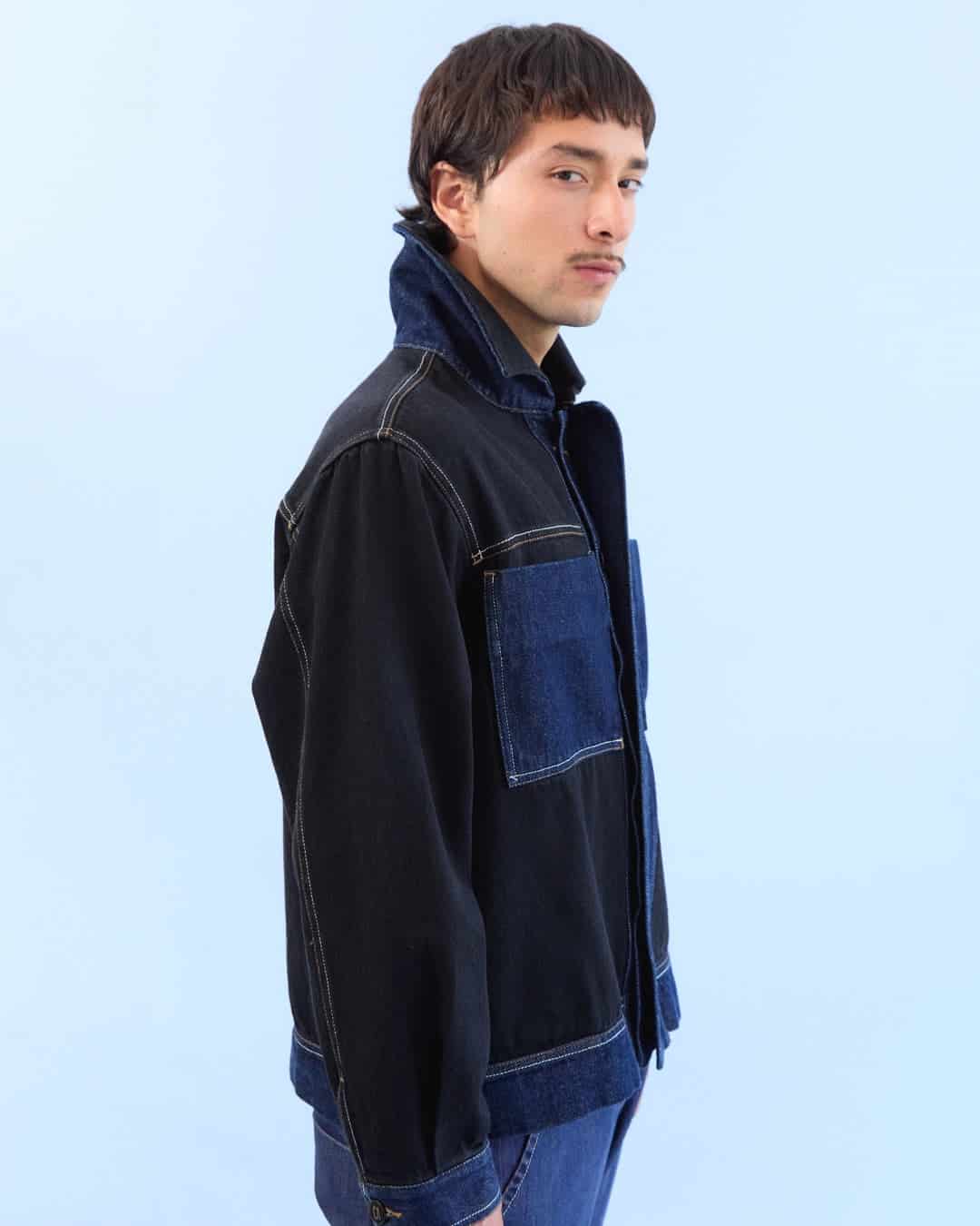 Chaqueta SAMBA NEGRO-AZUL - miniatura 8