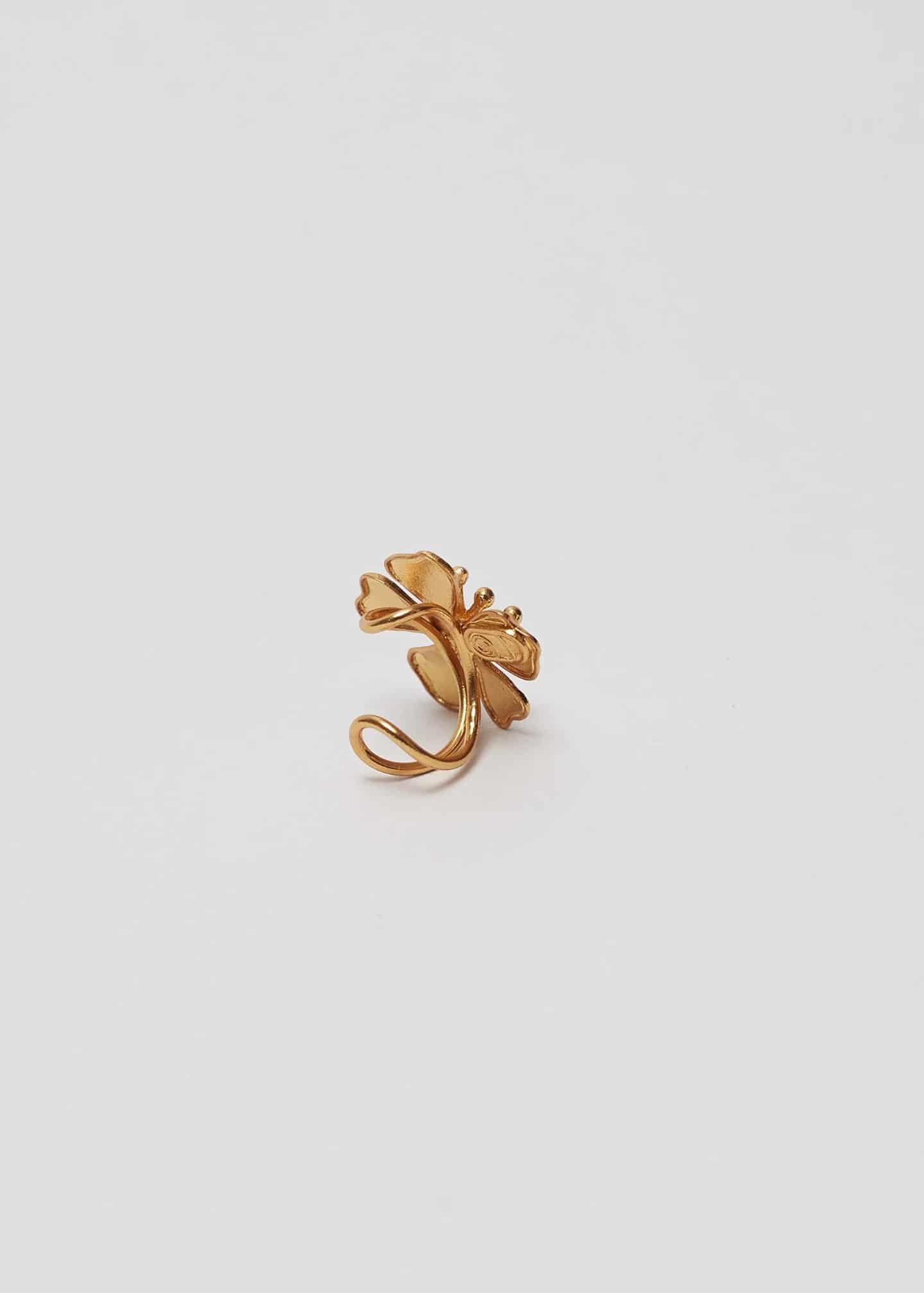 Earcuff Aurora mini dorado - miniatura 4
