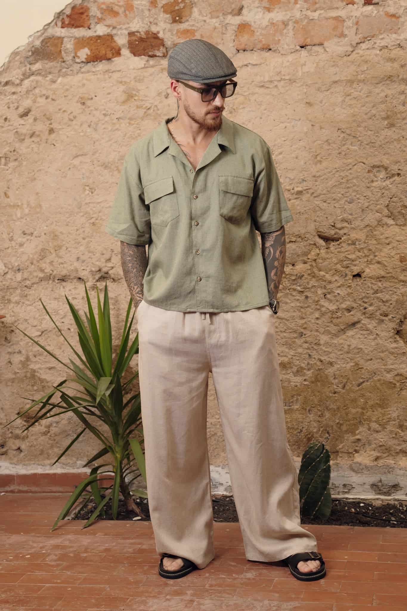 Pant bari beige - miniatura 6
