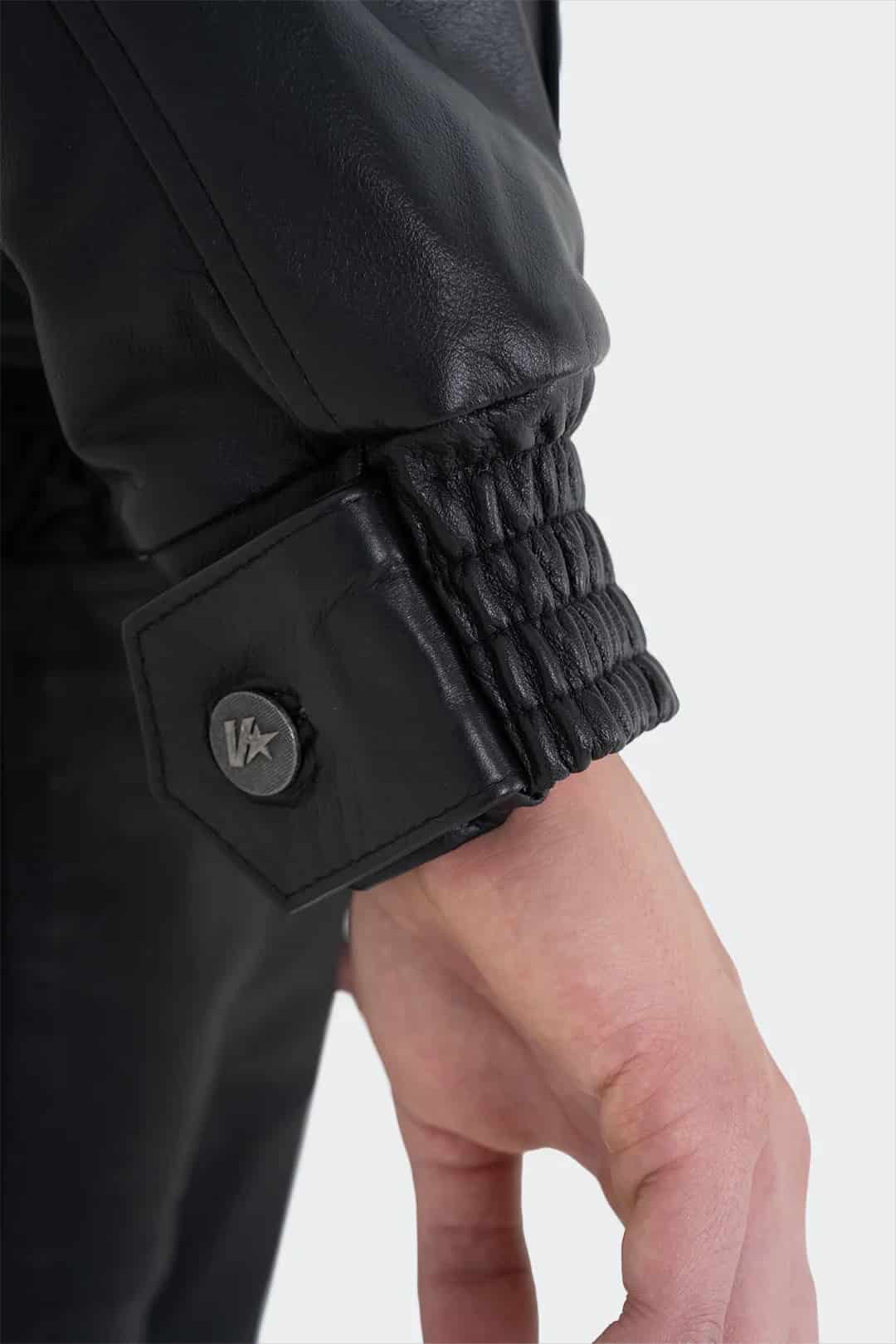 VENENO CHAQUETA DE CUERO NURSE - miniatura 6