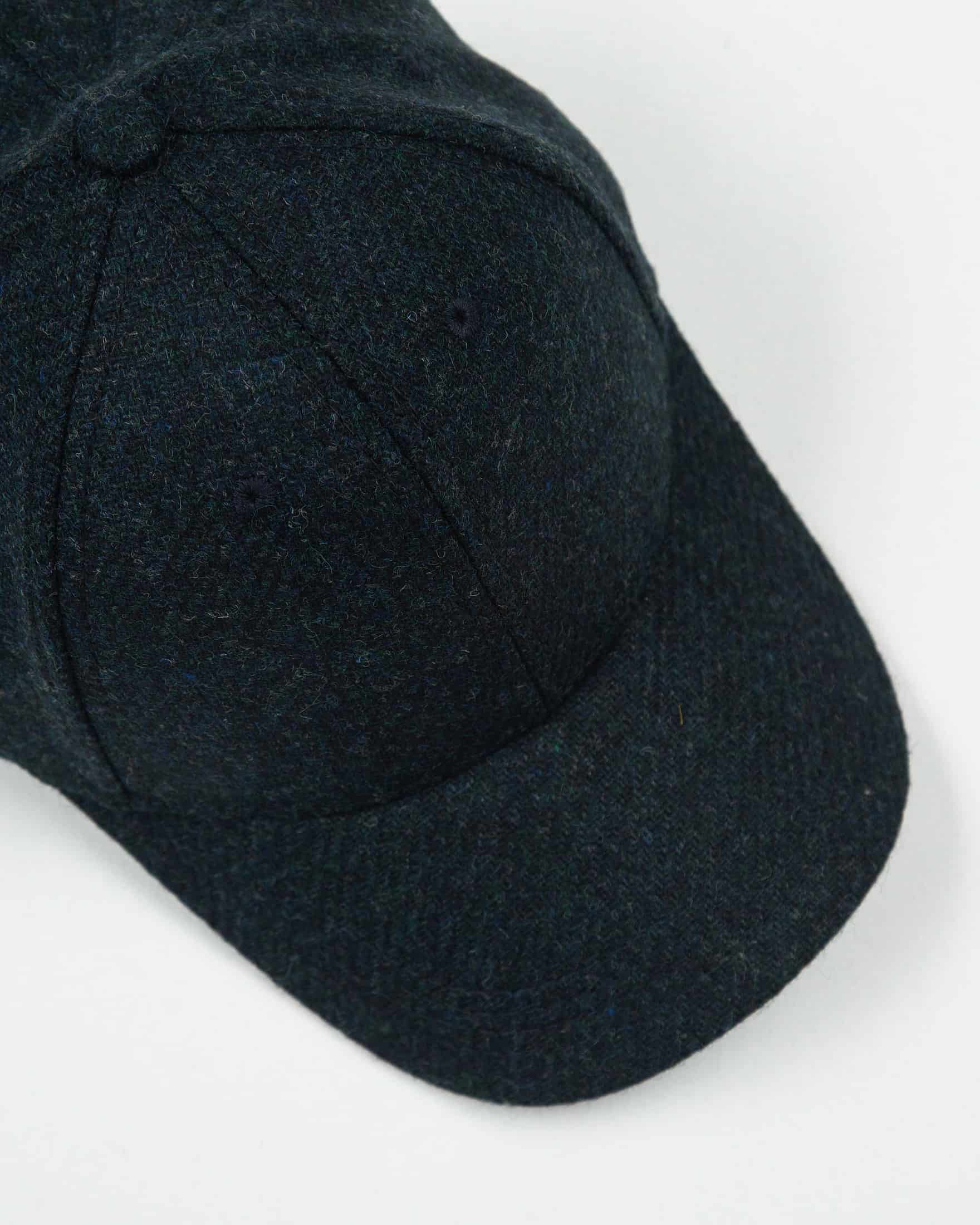 Gorra Baseball Lana Verde Oscuro - miniatura 6