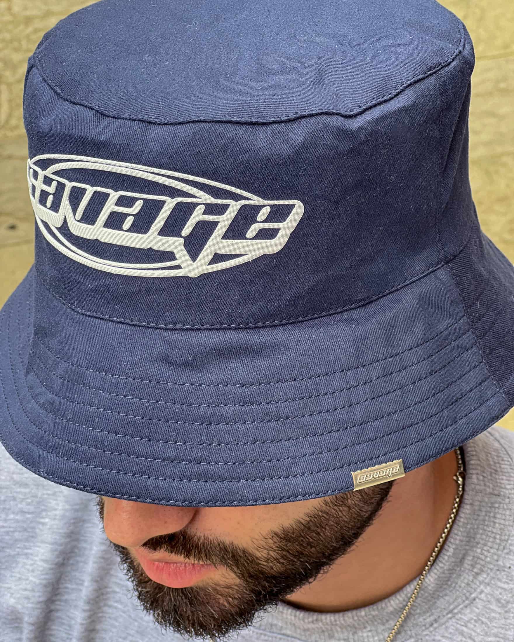 Bucket hat azul navy /svg blanco 14261 - miniatura 4