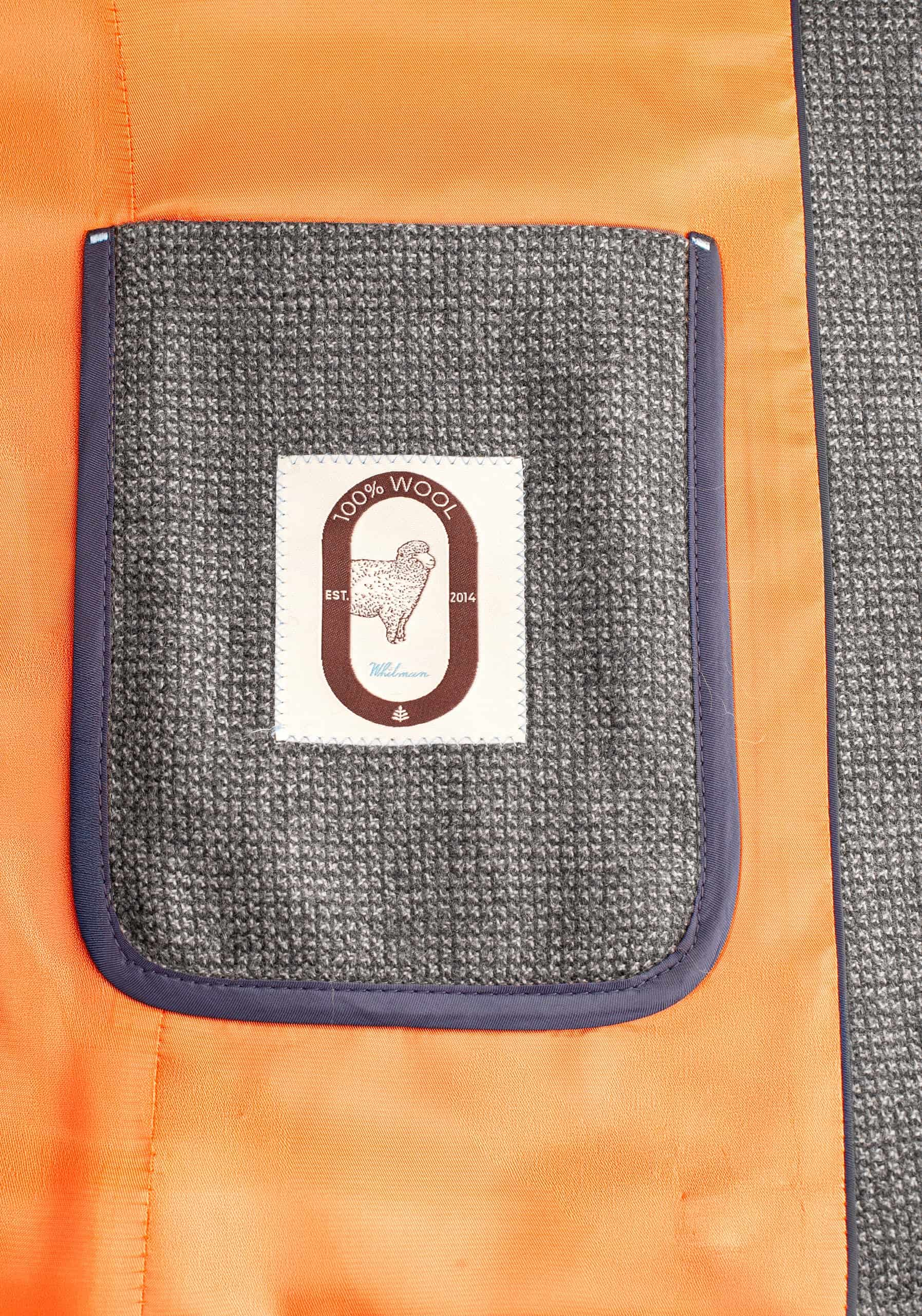Chaqueta H Walt Gris Medio - miniatura 3