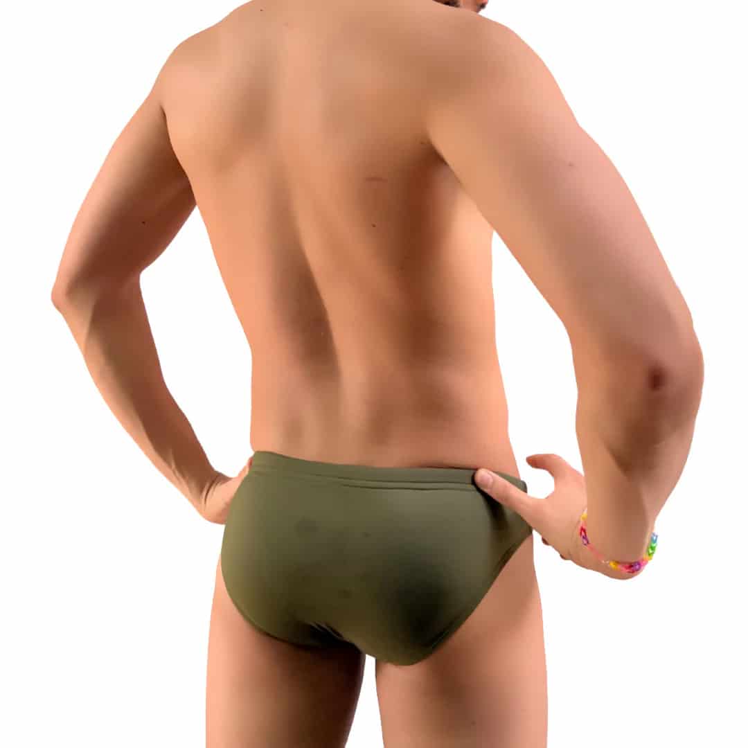 Swimbrief - Olive green - miniatura 11