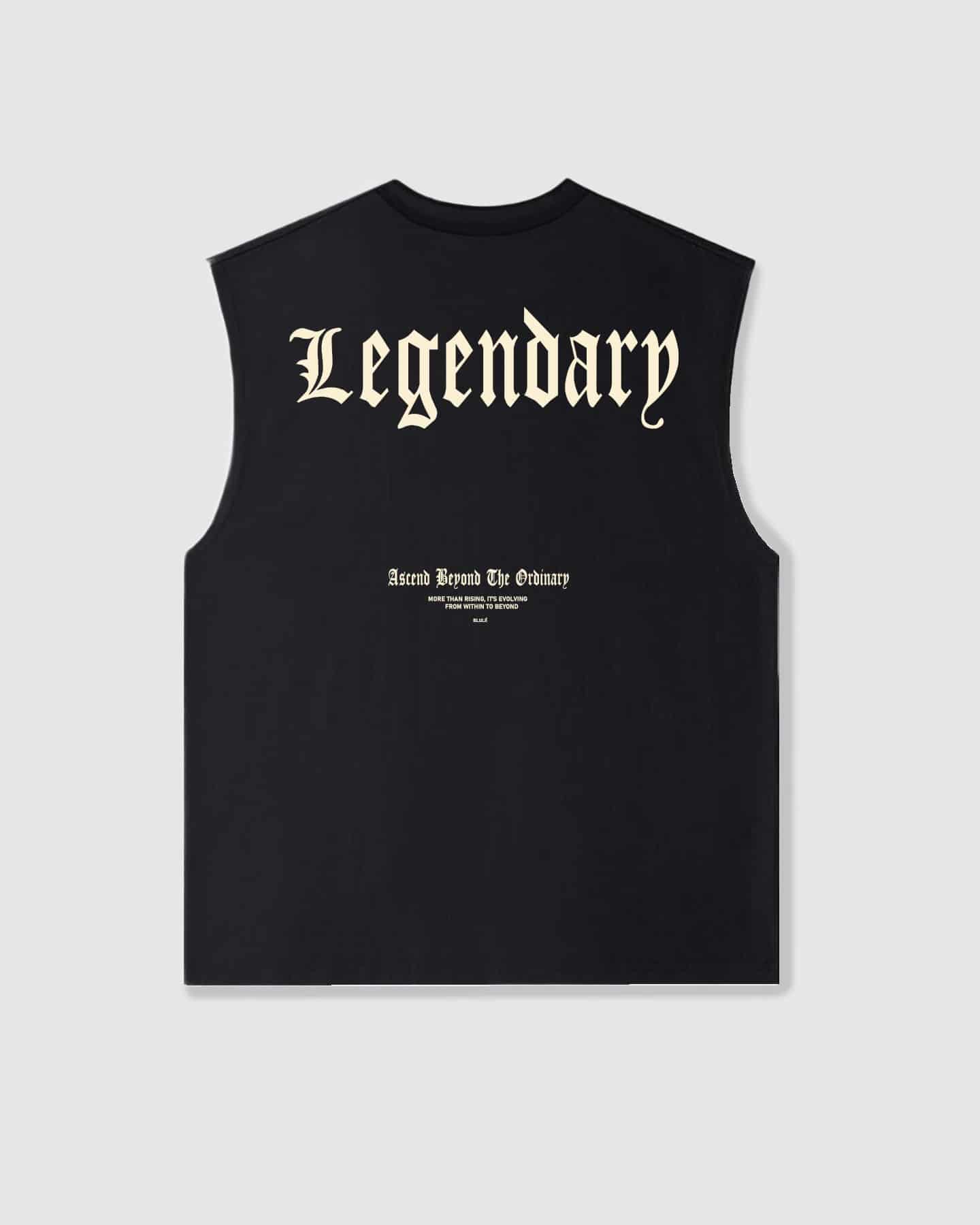 Oversized Sleeveless Legendary Black - miniatura 1