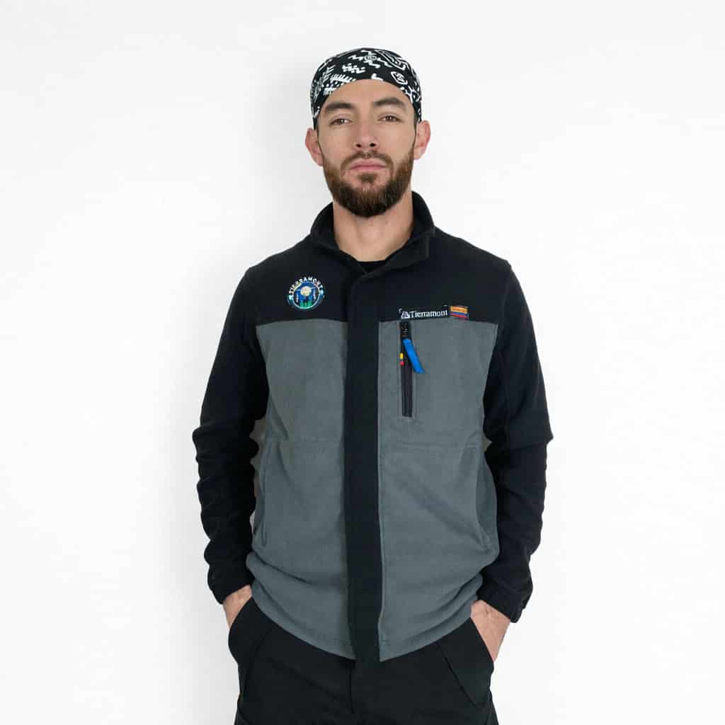 Buzo Térmico Bicolor Verde-Negro Hombre - miniatura 1