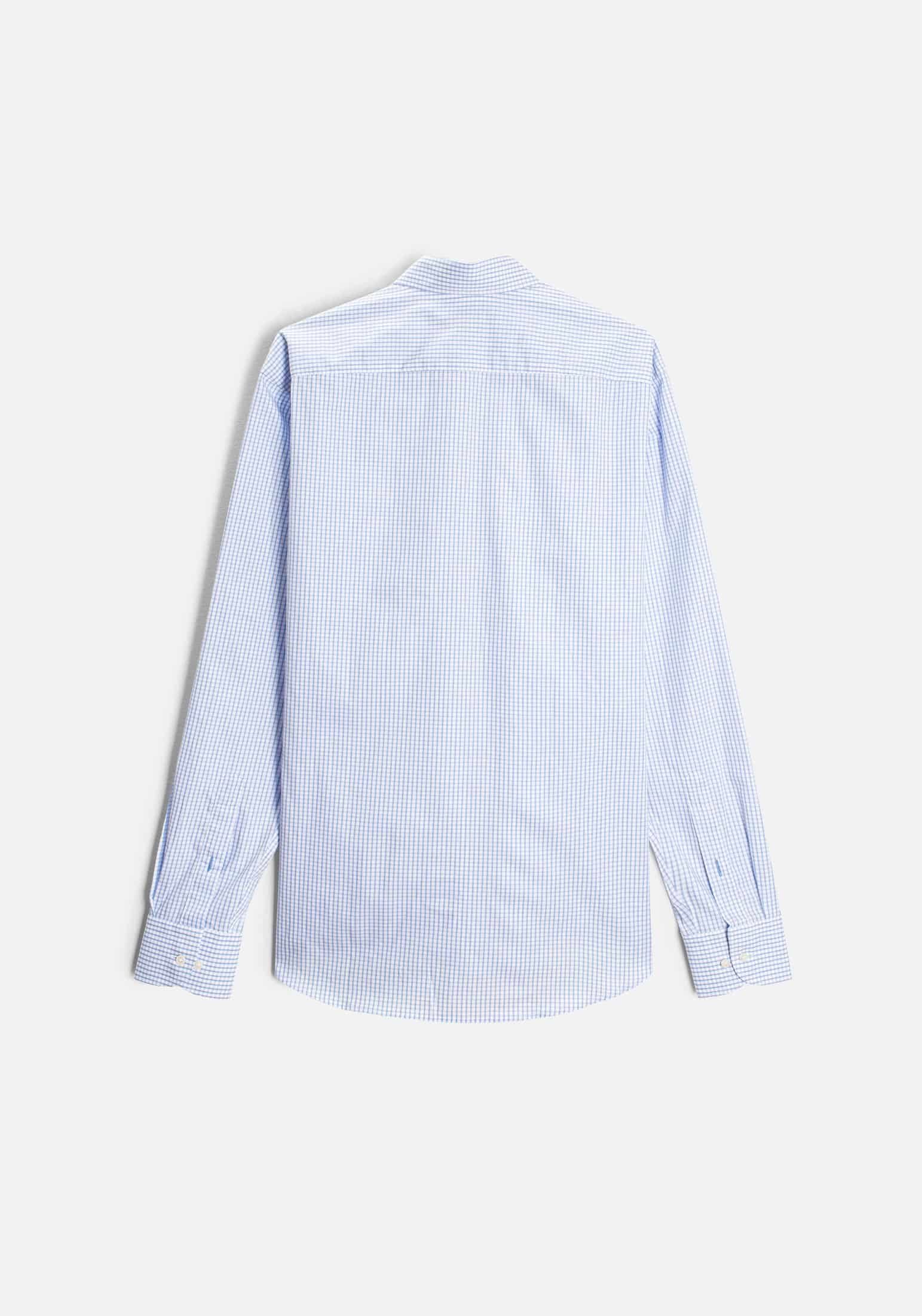 Camisa H CBD Cuadros L-Azl Azul Claro - miniatura 4
