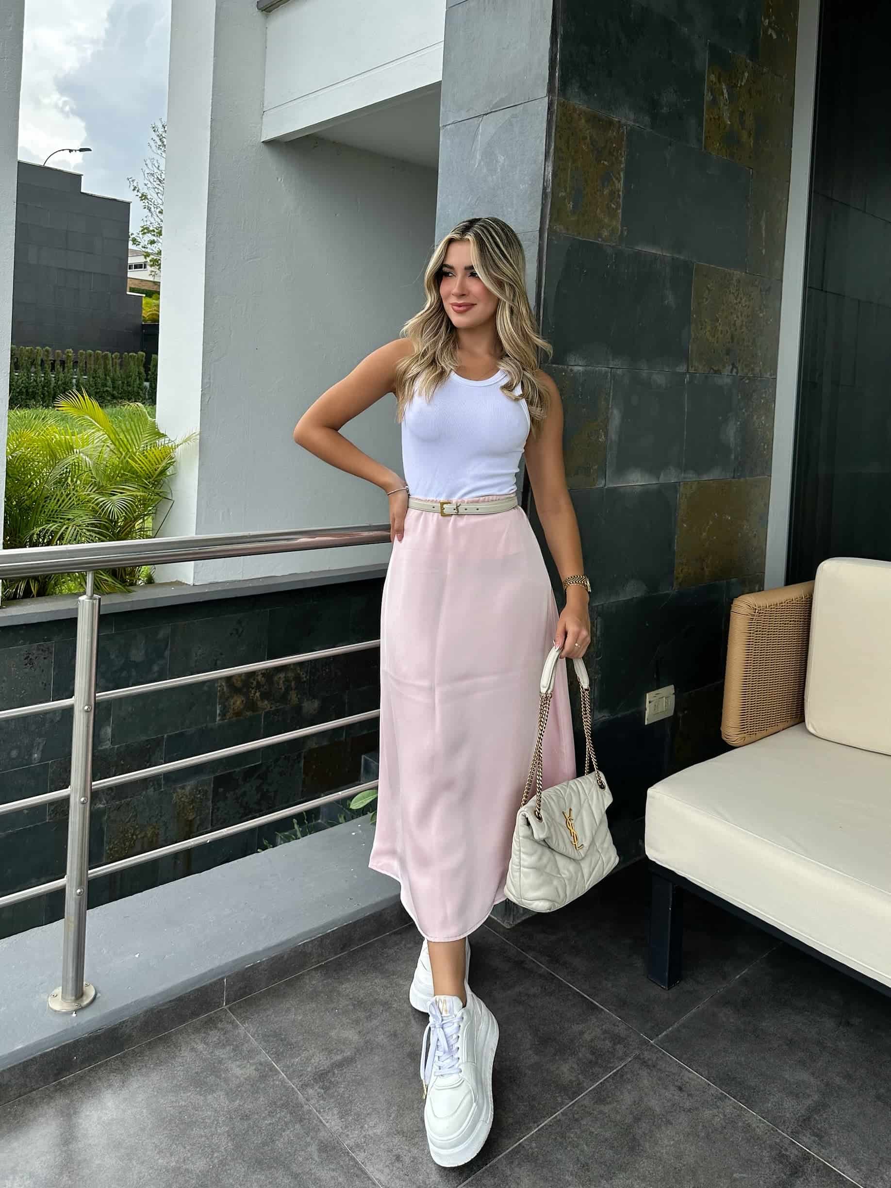 FALDA MADDISON ROSA - miniatura 2