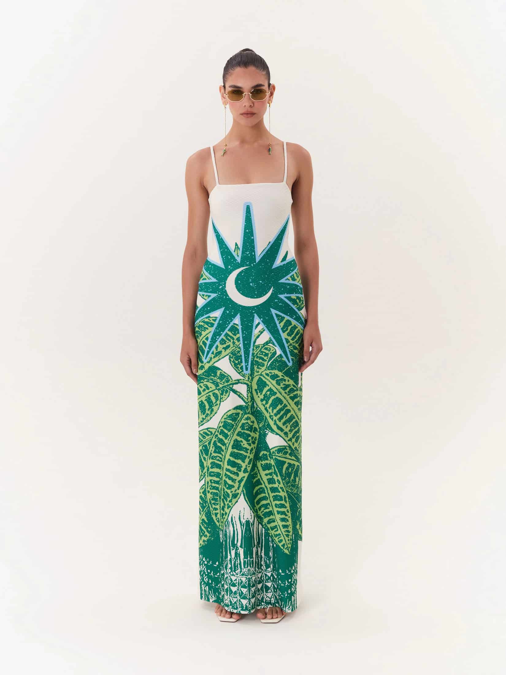Maxi Dress Solar - Verde - miniatura 1