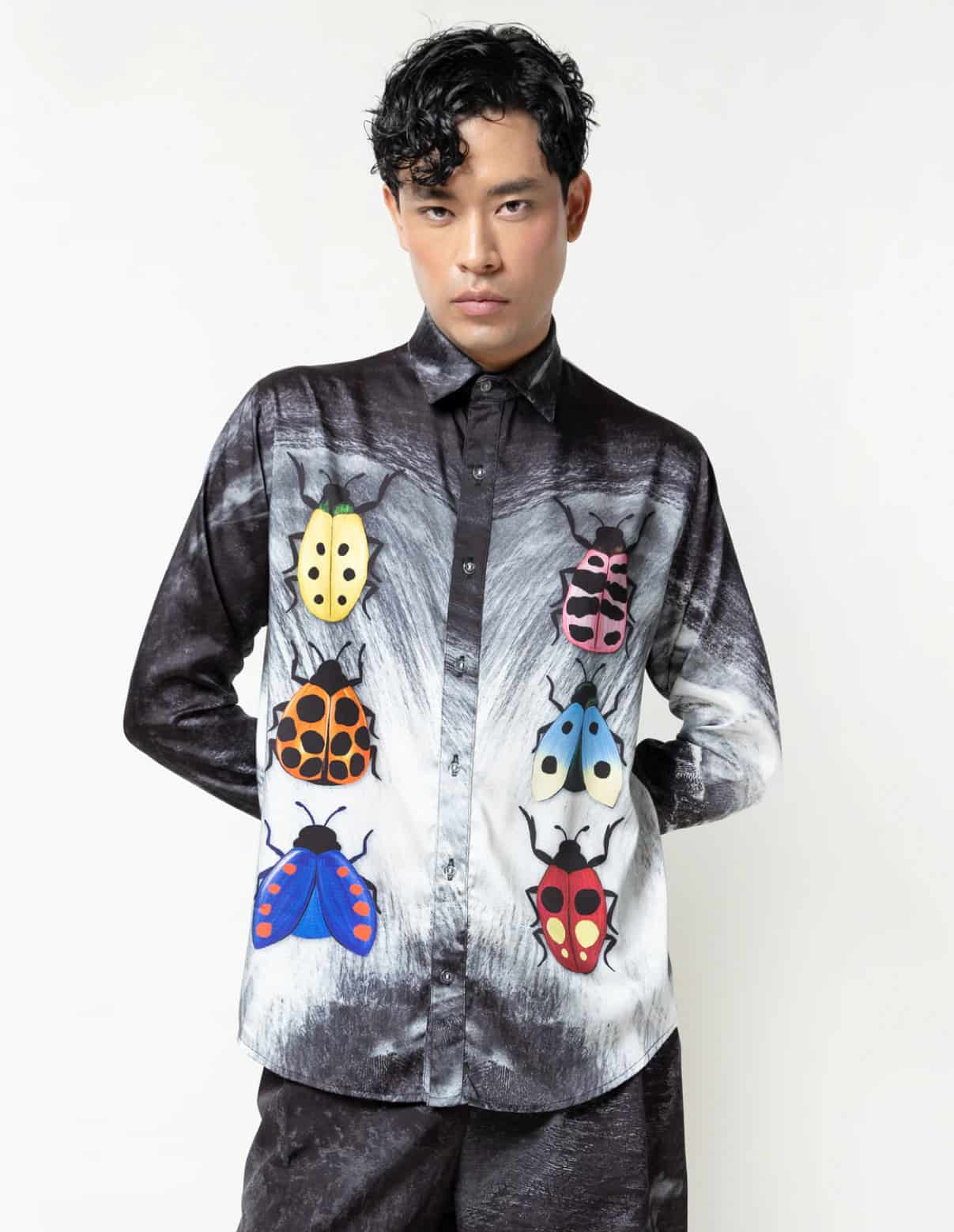 Camisa Manga Larga Unisex / Orbital Bugs - miniatura 1
