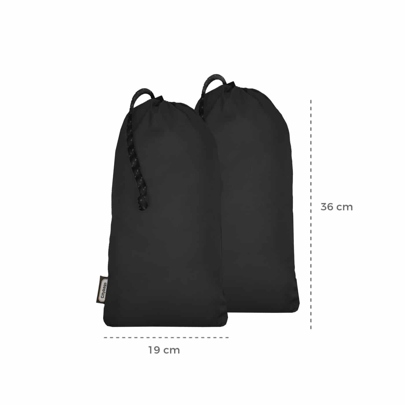 Bolsas Organizadora de Zapatos setx2 Citybags Negro - miniatura 2