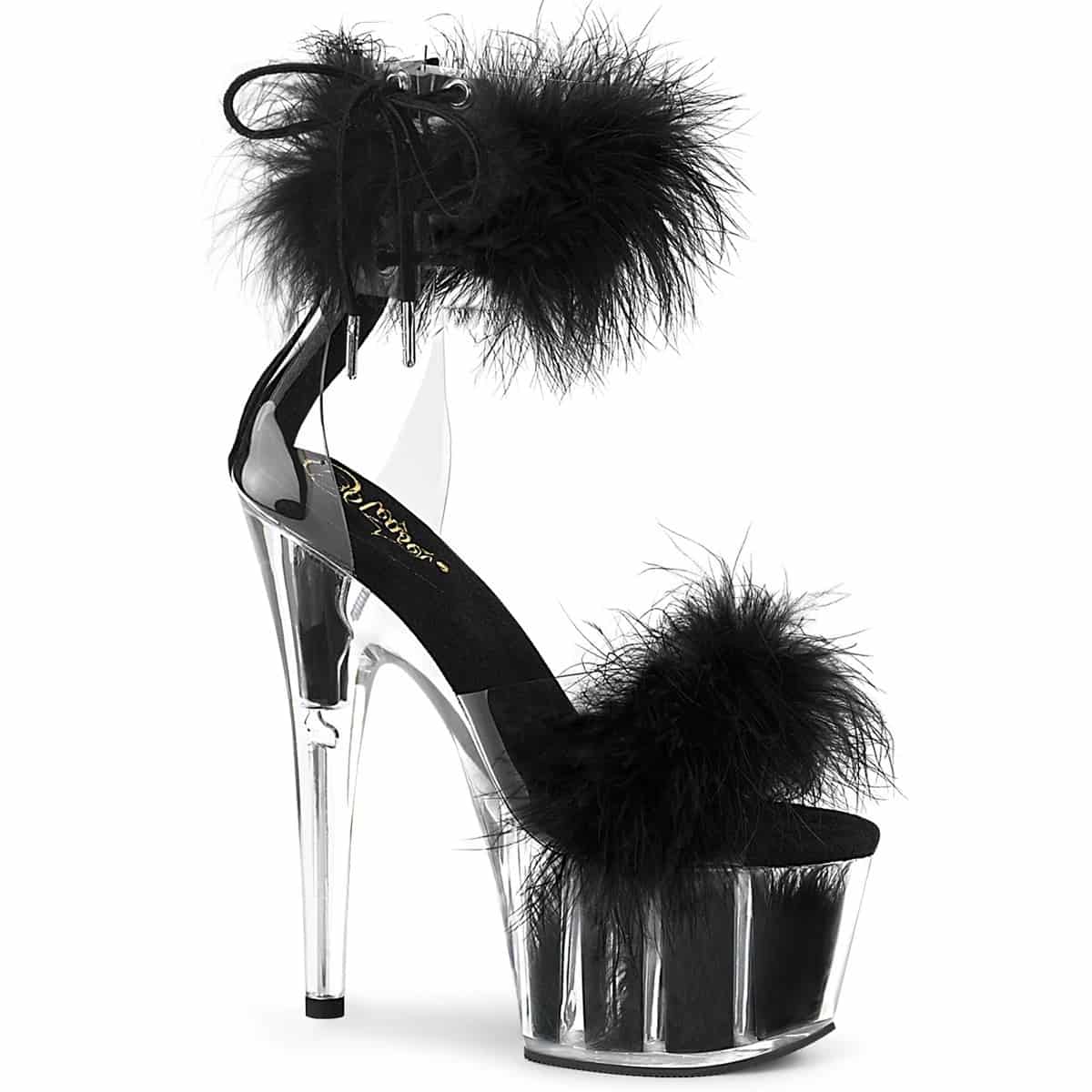 Pleaser Adore 724F · Sandalia con Peluche· Talla 37 · Entrega Inmediata - miniatura 1