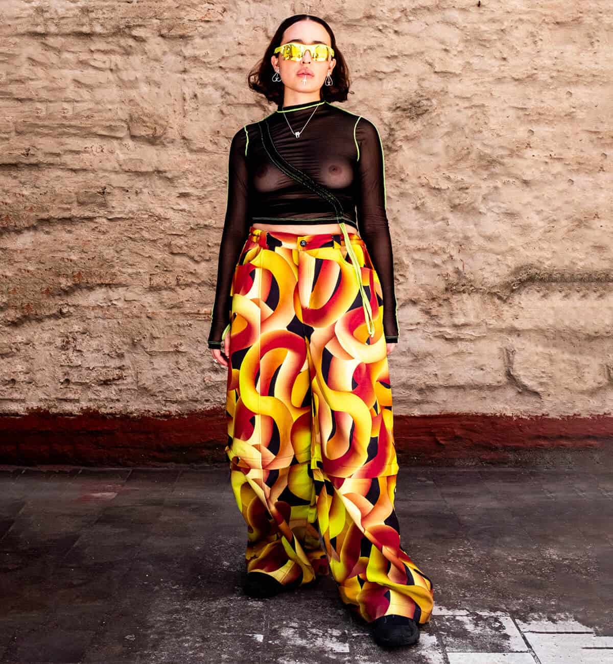 ✴︎ Pantalón Desarmable Agender 🩸 Cc: Caníbal ✴︎ Tripa 3D - miniatura 1
