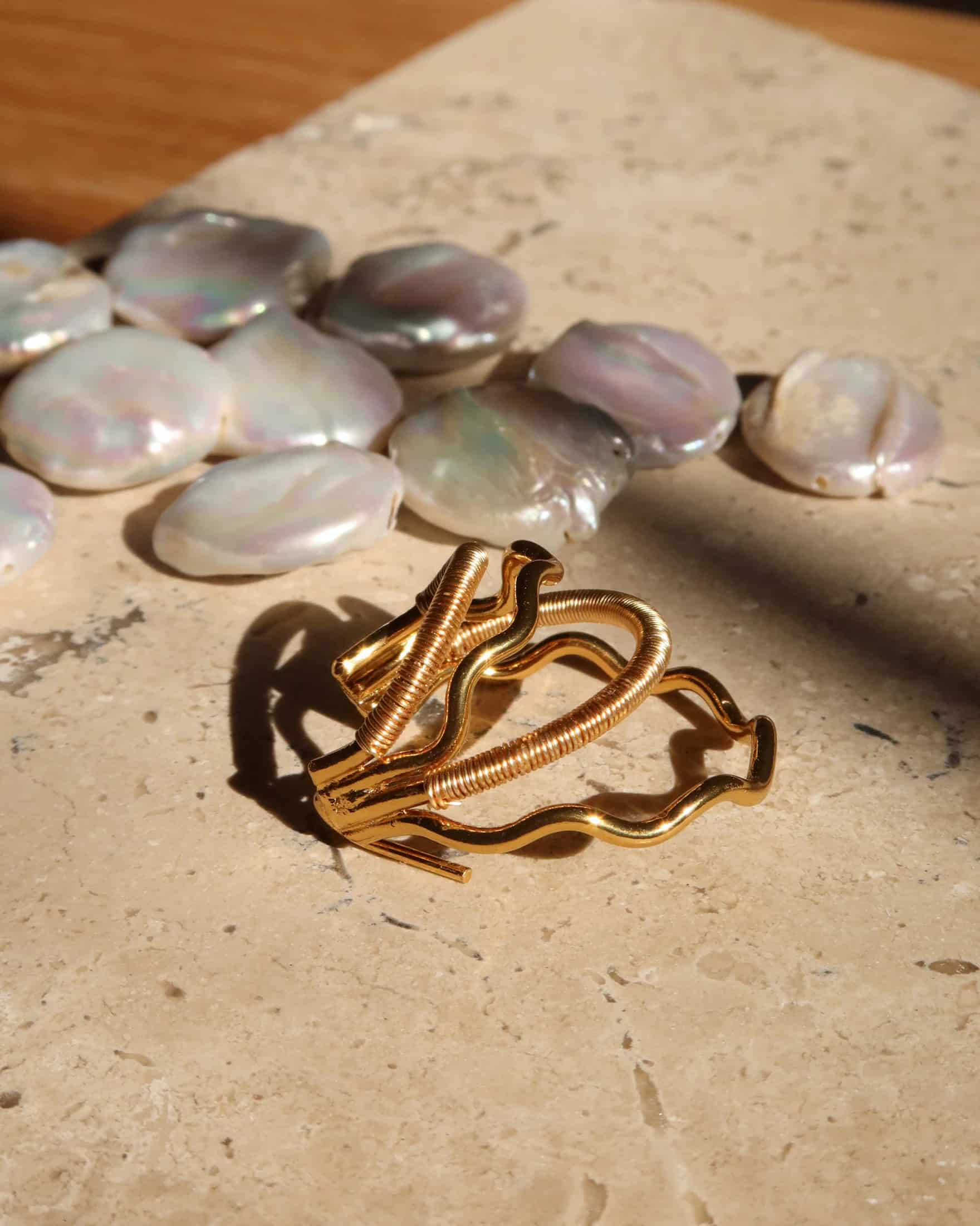 Bliss Earcuff Gold - miniatura 2