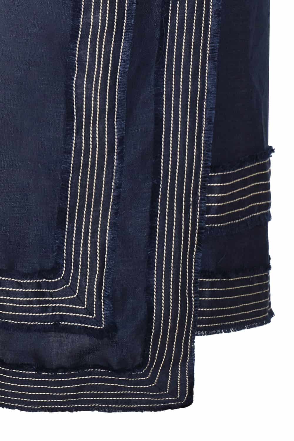 Falda salina azul navy - miniatura 4