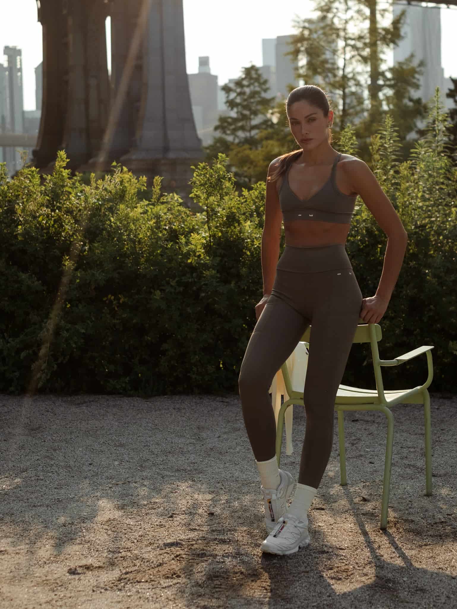 HIKING LEGGINGS - TAUPE - miniatura 11