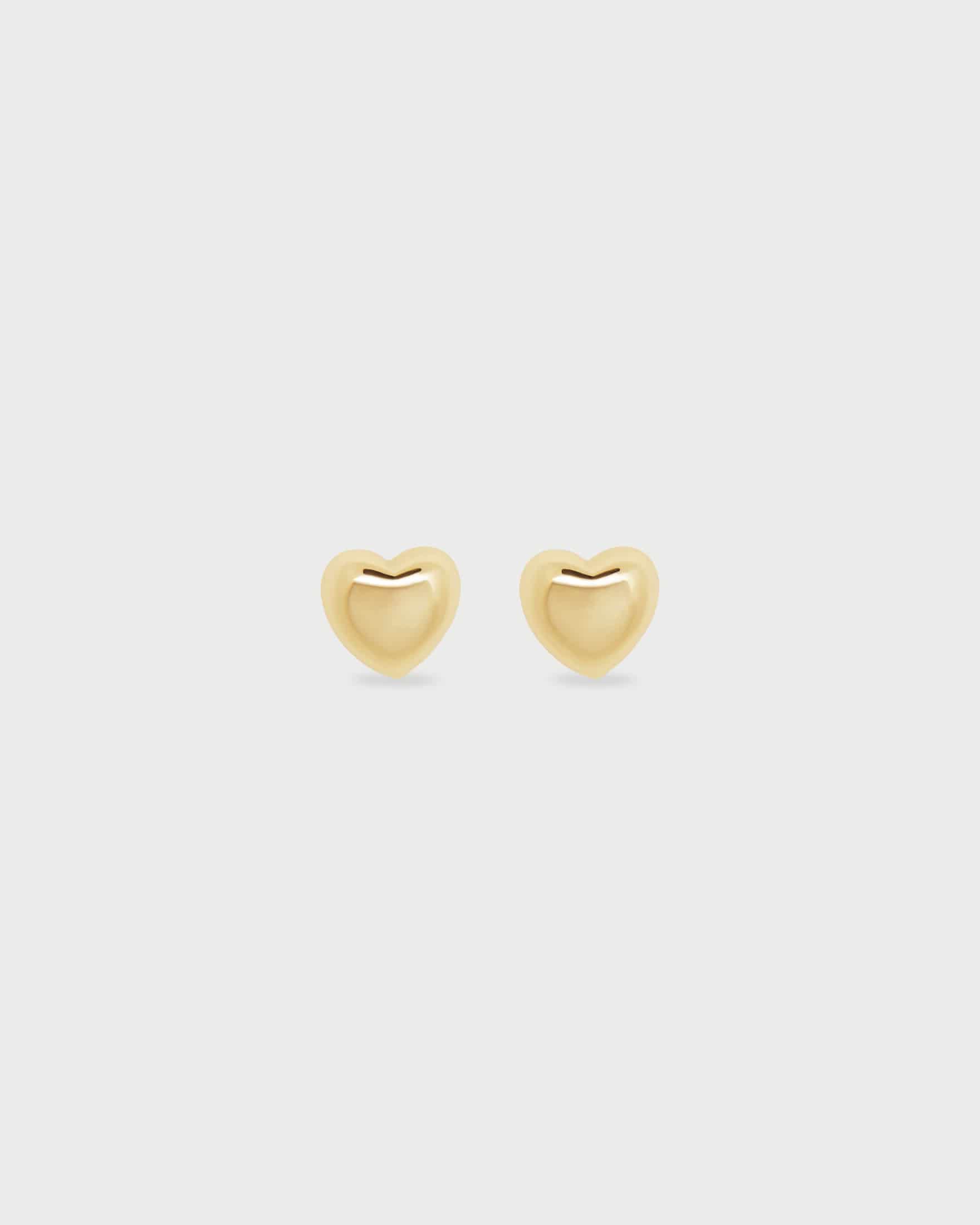 Aretes Mini Corazón Bold - miniatura 3