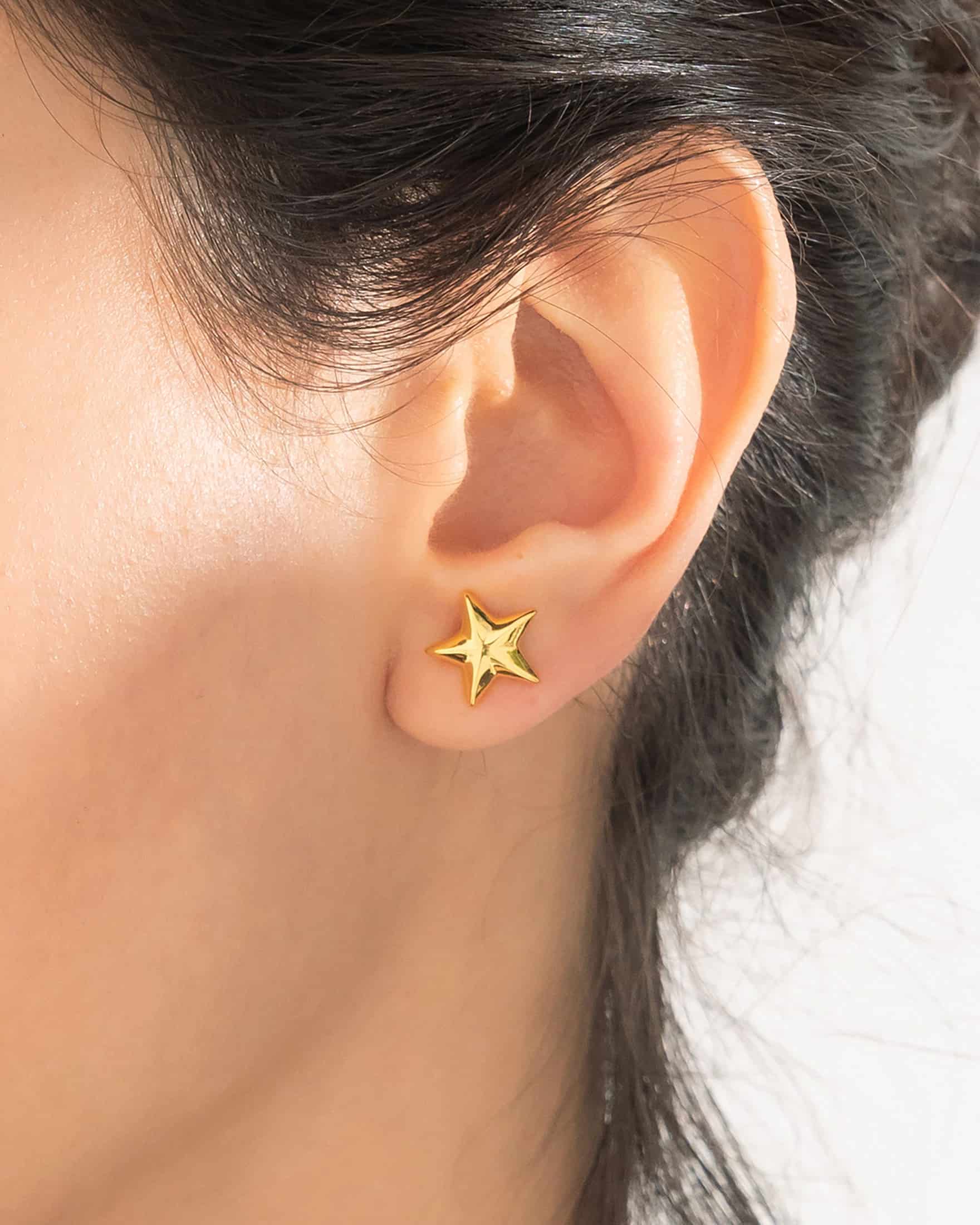 Aretes Mini Estrella - miniatura 1
