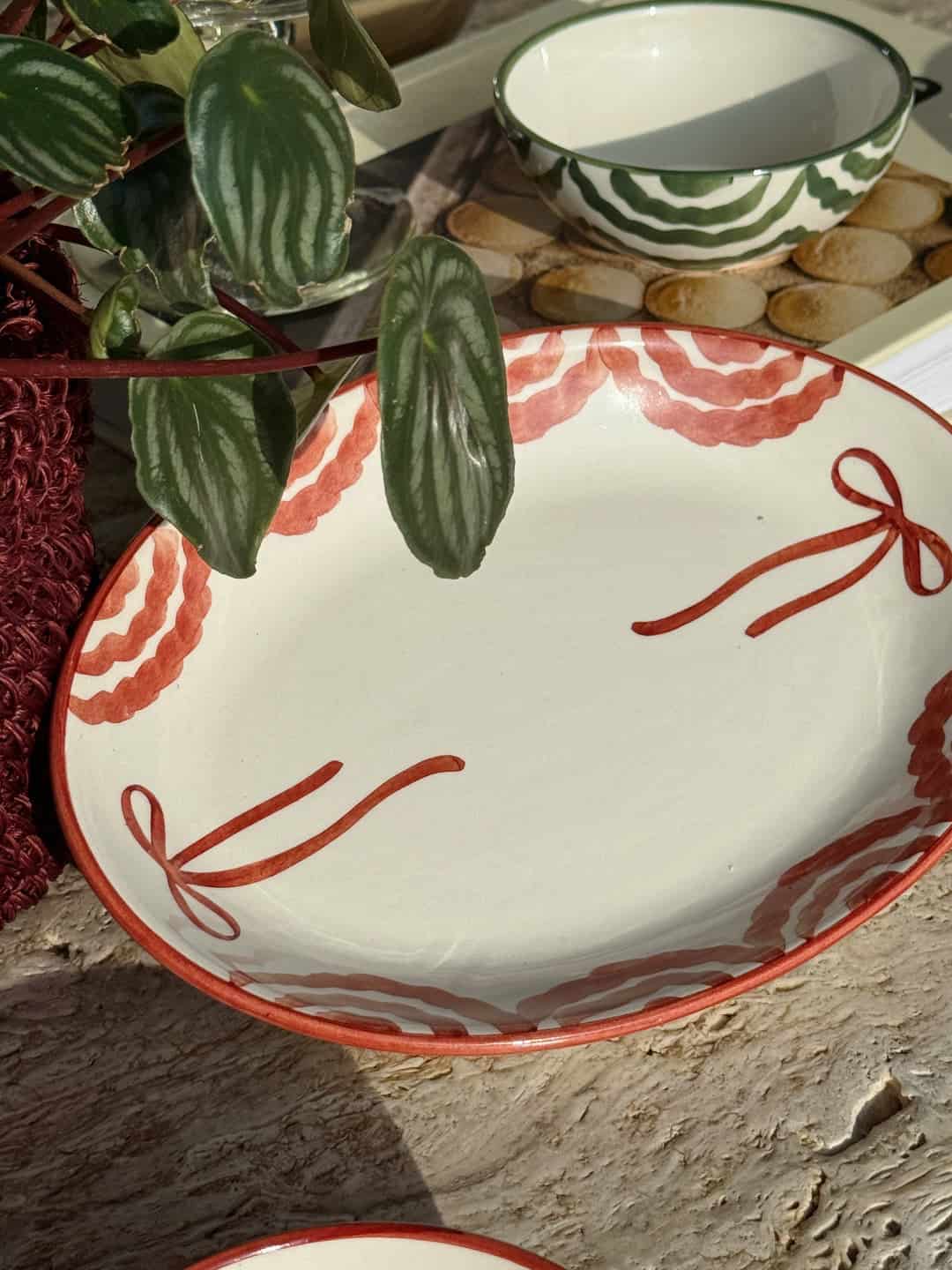 BANDEJA MEDIANA BOW - RED - miniatura 2