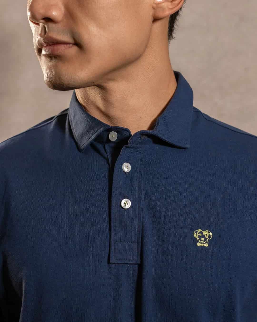 Polo Antimanchas Azul Navy - miniatura 2