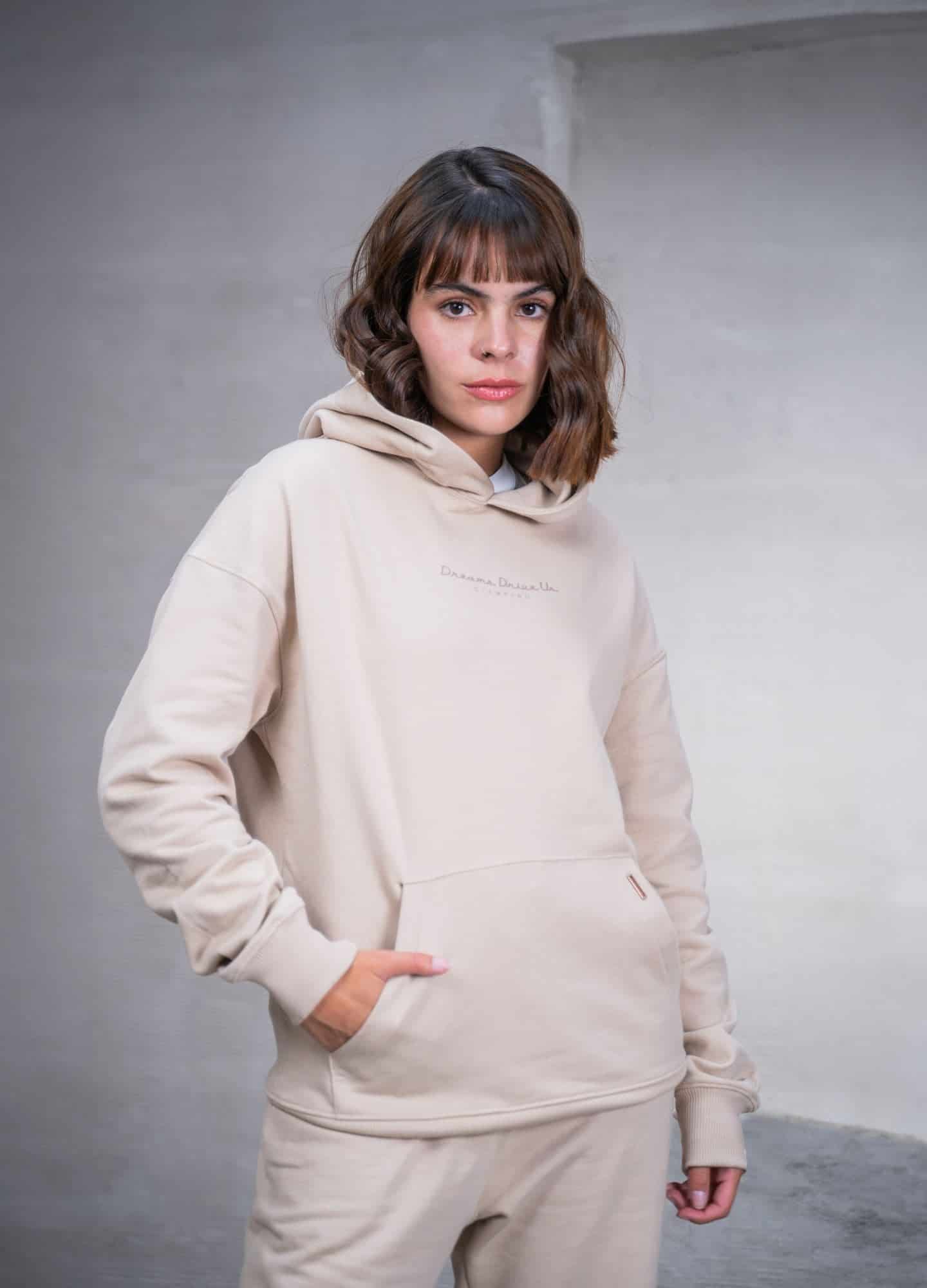 Hoodie Dreams - Taupe - miniatura 1