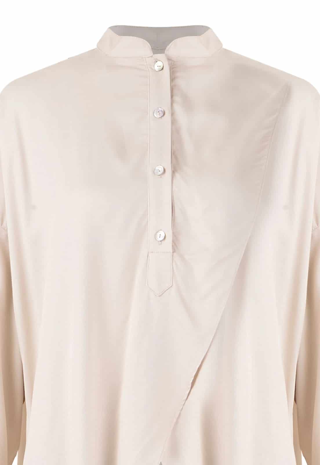 CROSSED LAYER SHIRT DRESS - miniatura 5