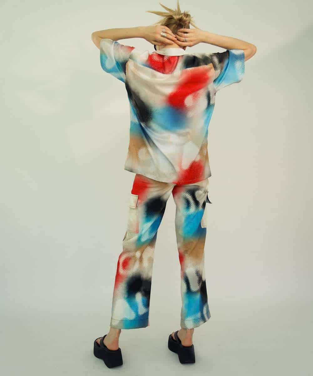 Women’s Cargo Pants in Grafitti - miniatura 4