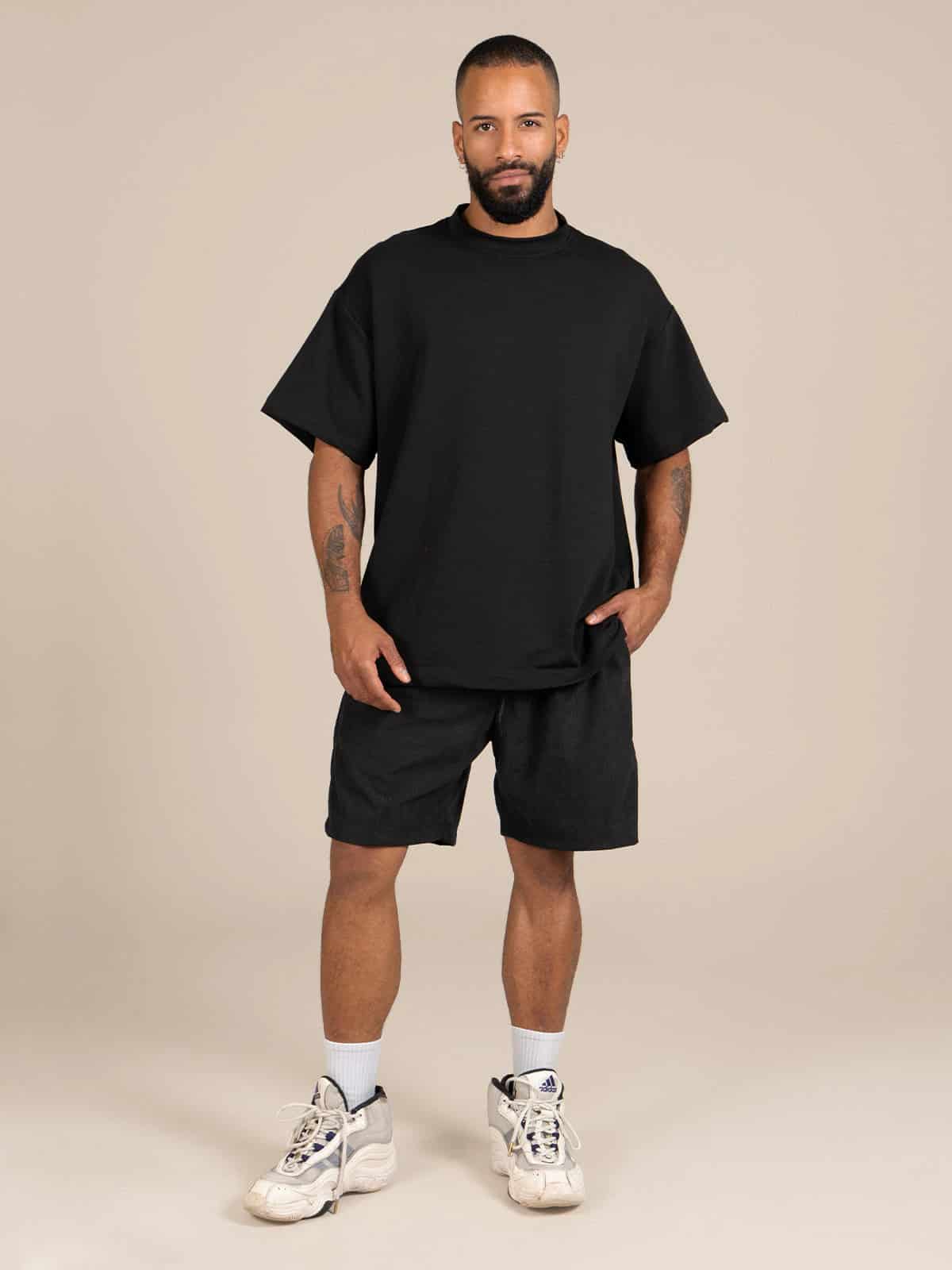 pantaloneta hiki indiana negra - miniatura 2