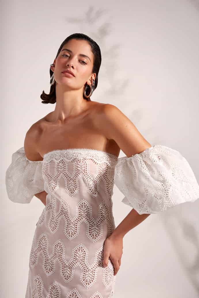 AURELIA MAXI DRESS WHITE - miniatura 2