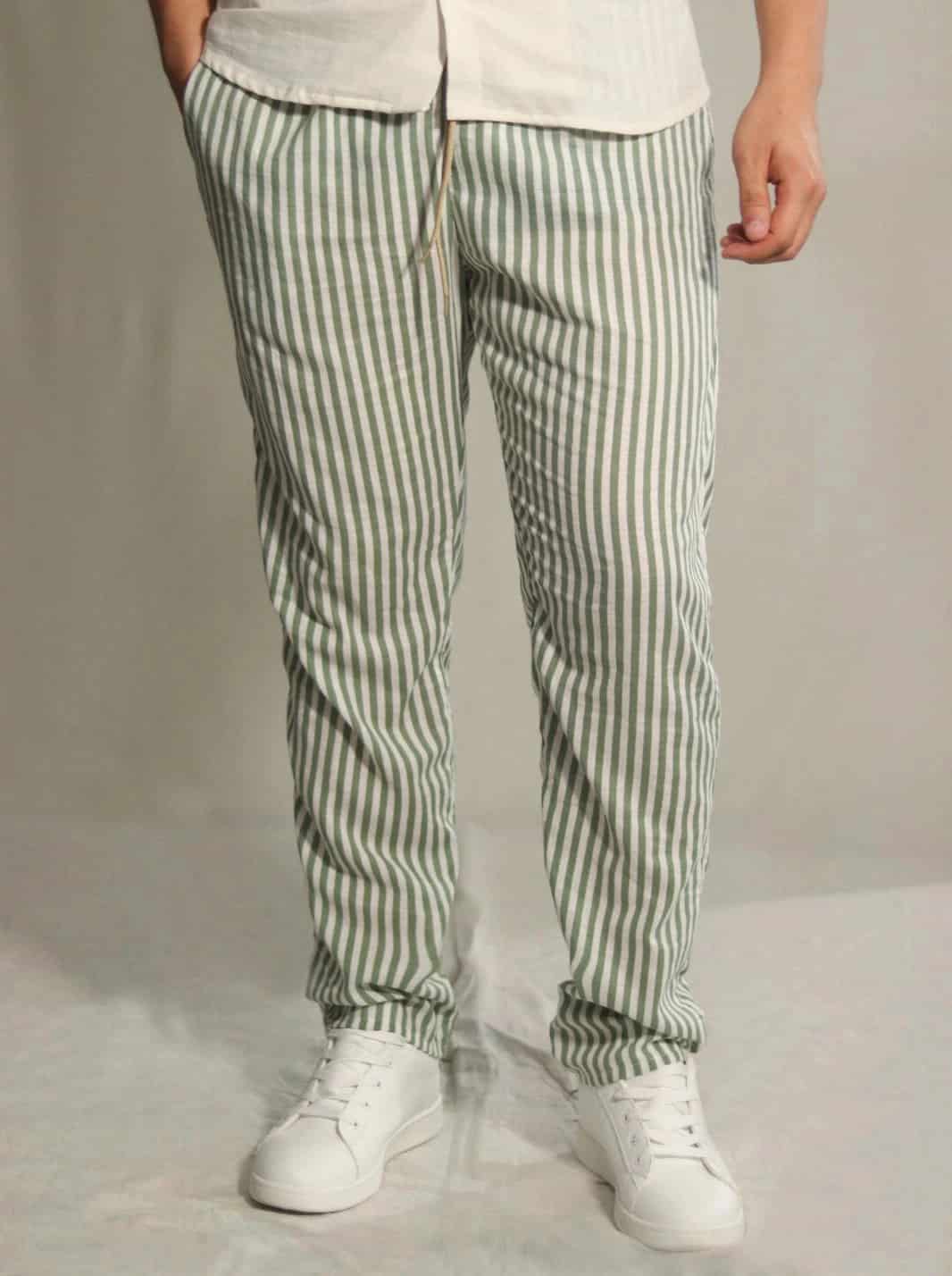 PANTALÓN LINO ALGODÓN | BOTA RECTA - miniatura 8
