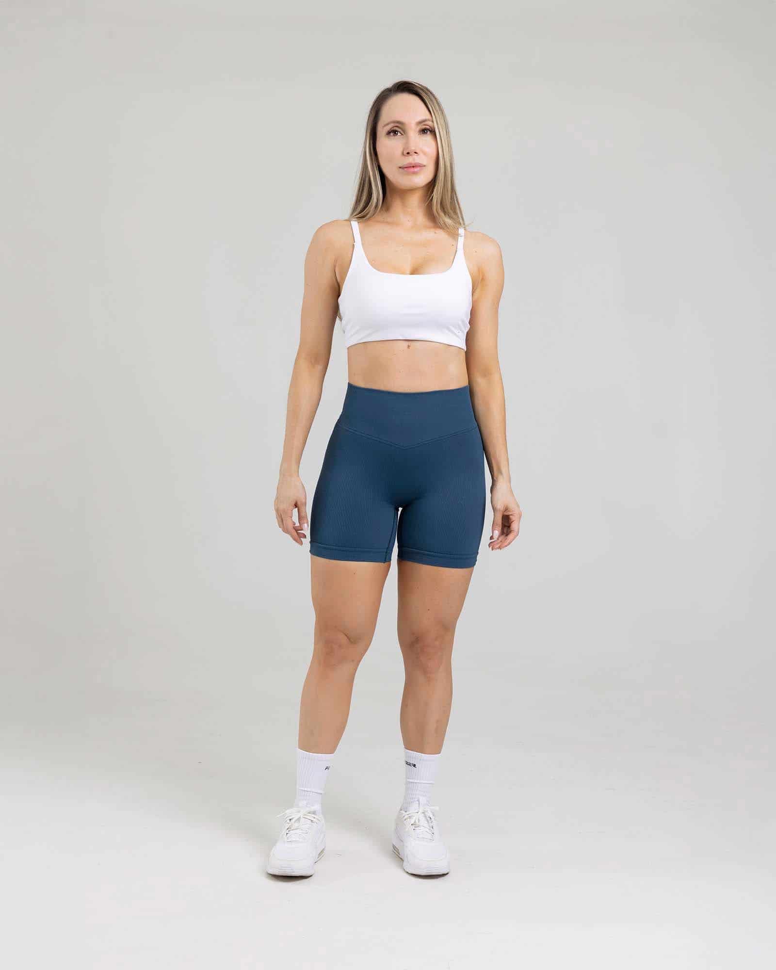 Short seamless azul navy tropi FIBER - miniatura 1