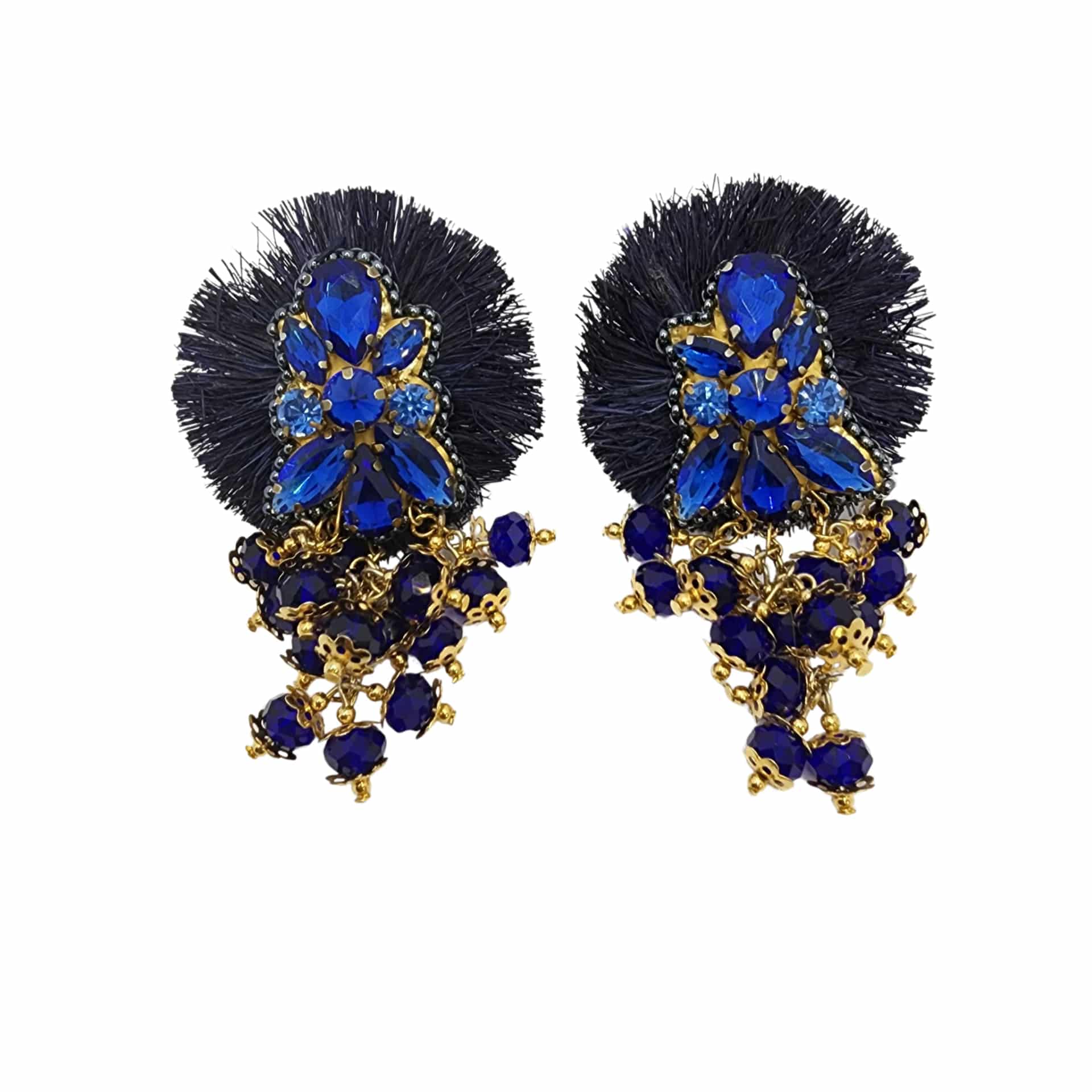 Midnight Royal Earrings - miniatura 1
