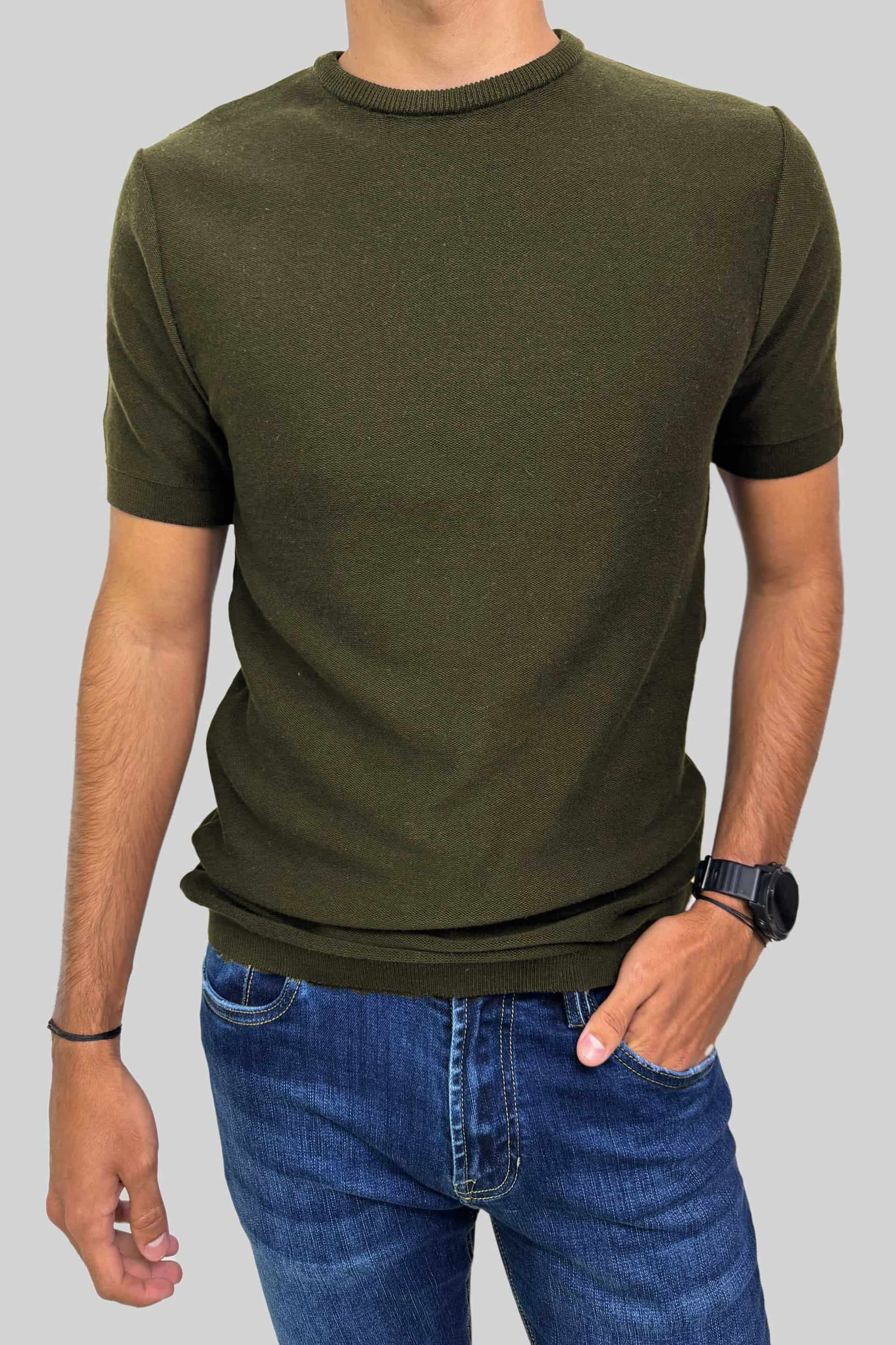 CREW NECK TEJIDA MILITAR - miniatura 1