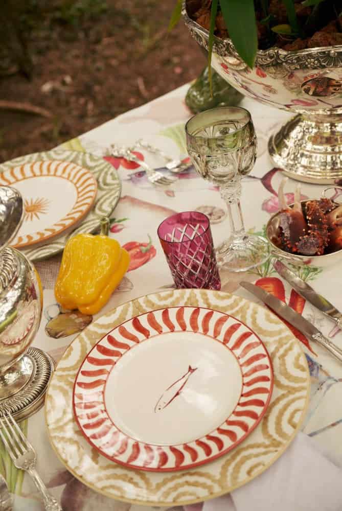 SET X4 DINNER PLATE - SOLEI - miniatura 2