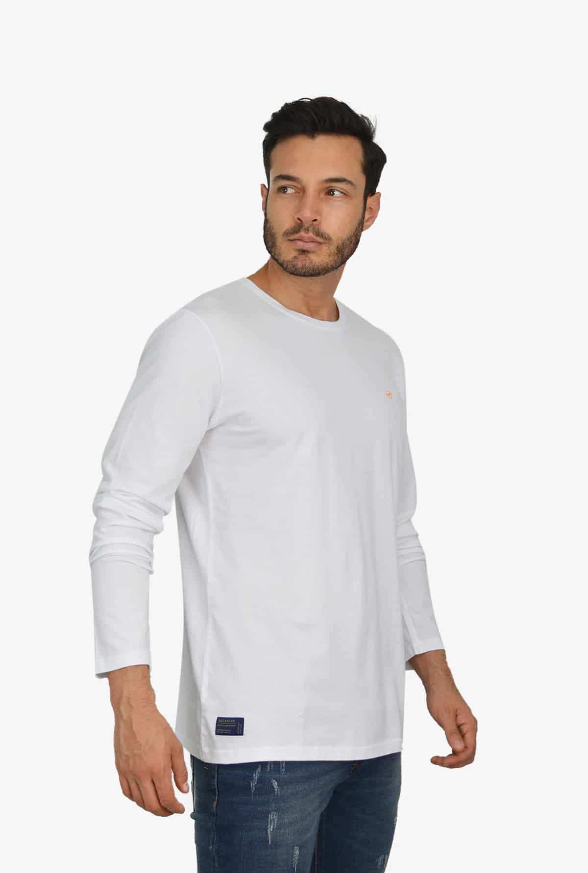 Camibuso Blanco Para Hombre TS3030 - miniatura 1