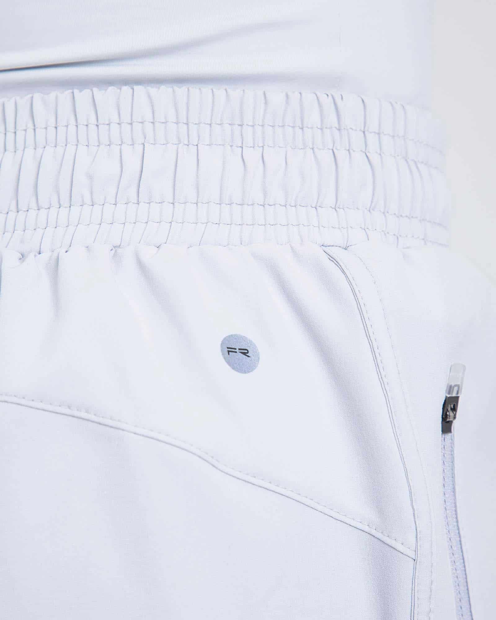 Short running trail dual gris cloud outdoor FIBER - miniatura 8