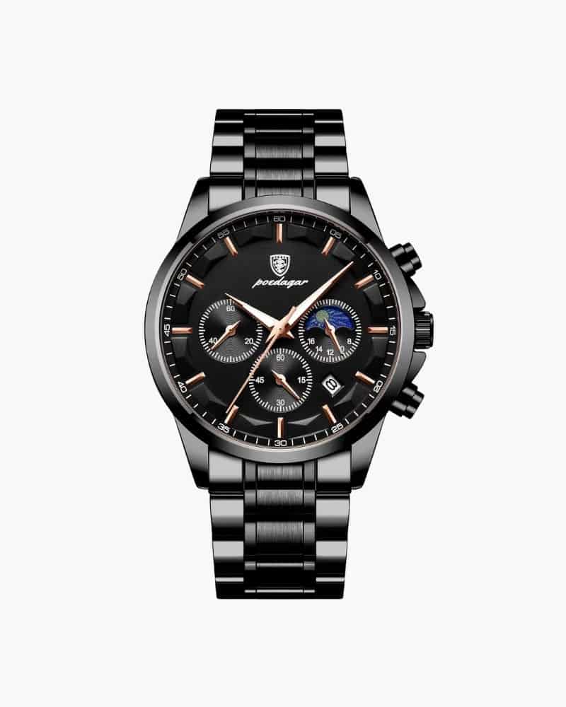 Precision Chronograph Steel Watch - miniatura 1