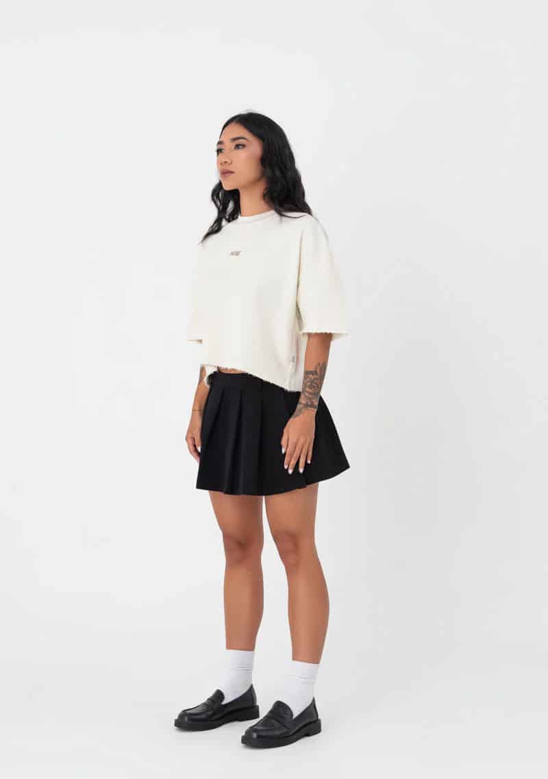 Atelier Cream Crop top - miniatura 7