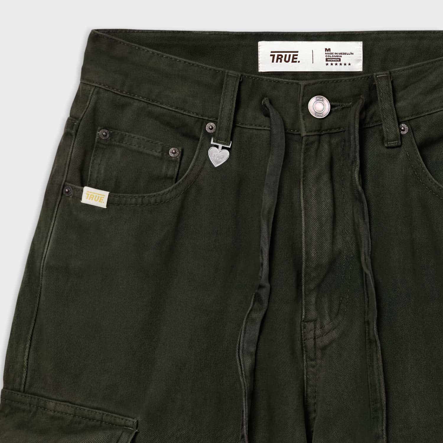 Utility Pocket Cargo Pants - Green - miniatura 5