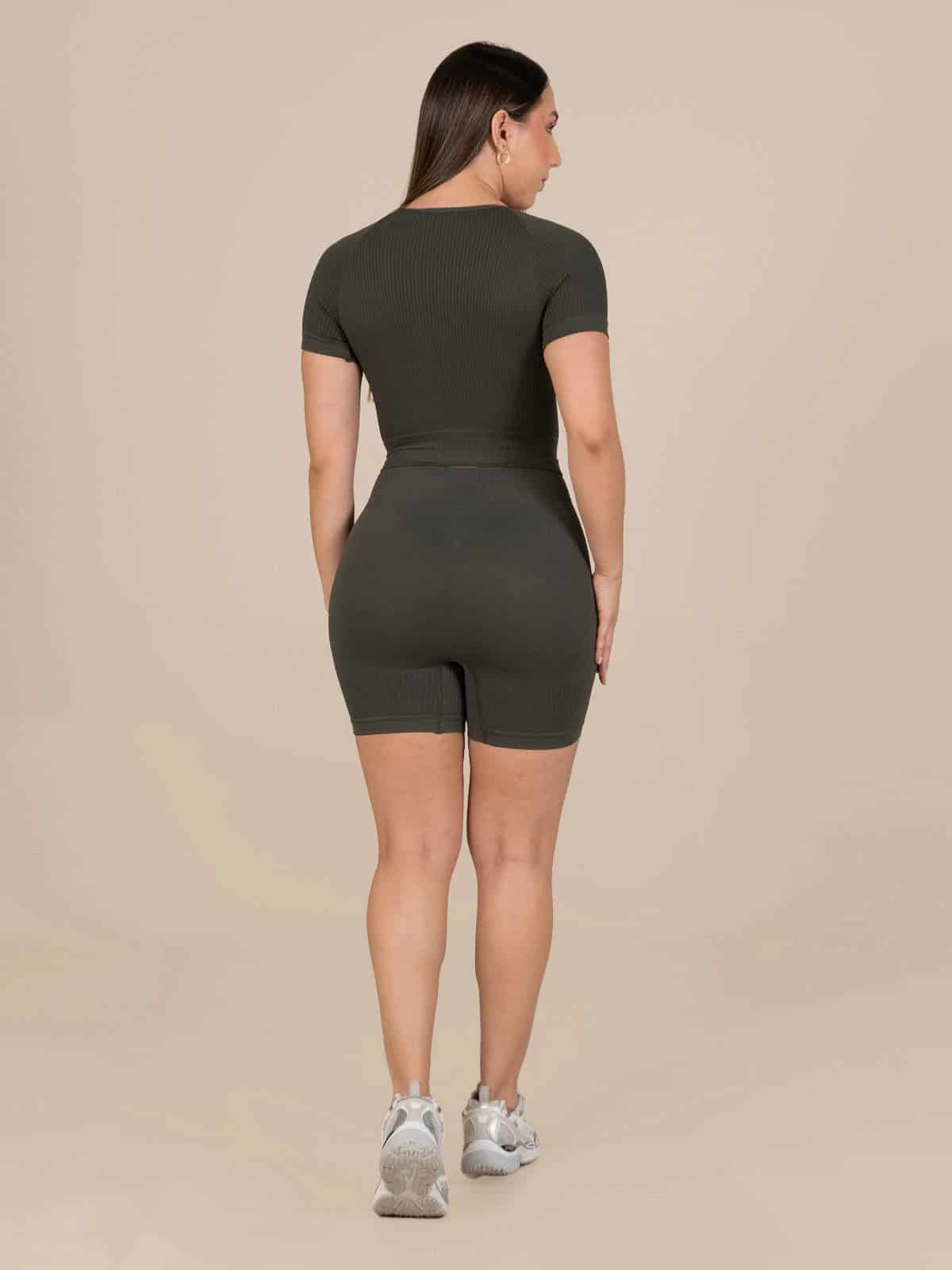 Samantha short set seamless gris - miniatura 3