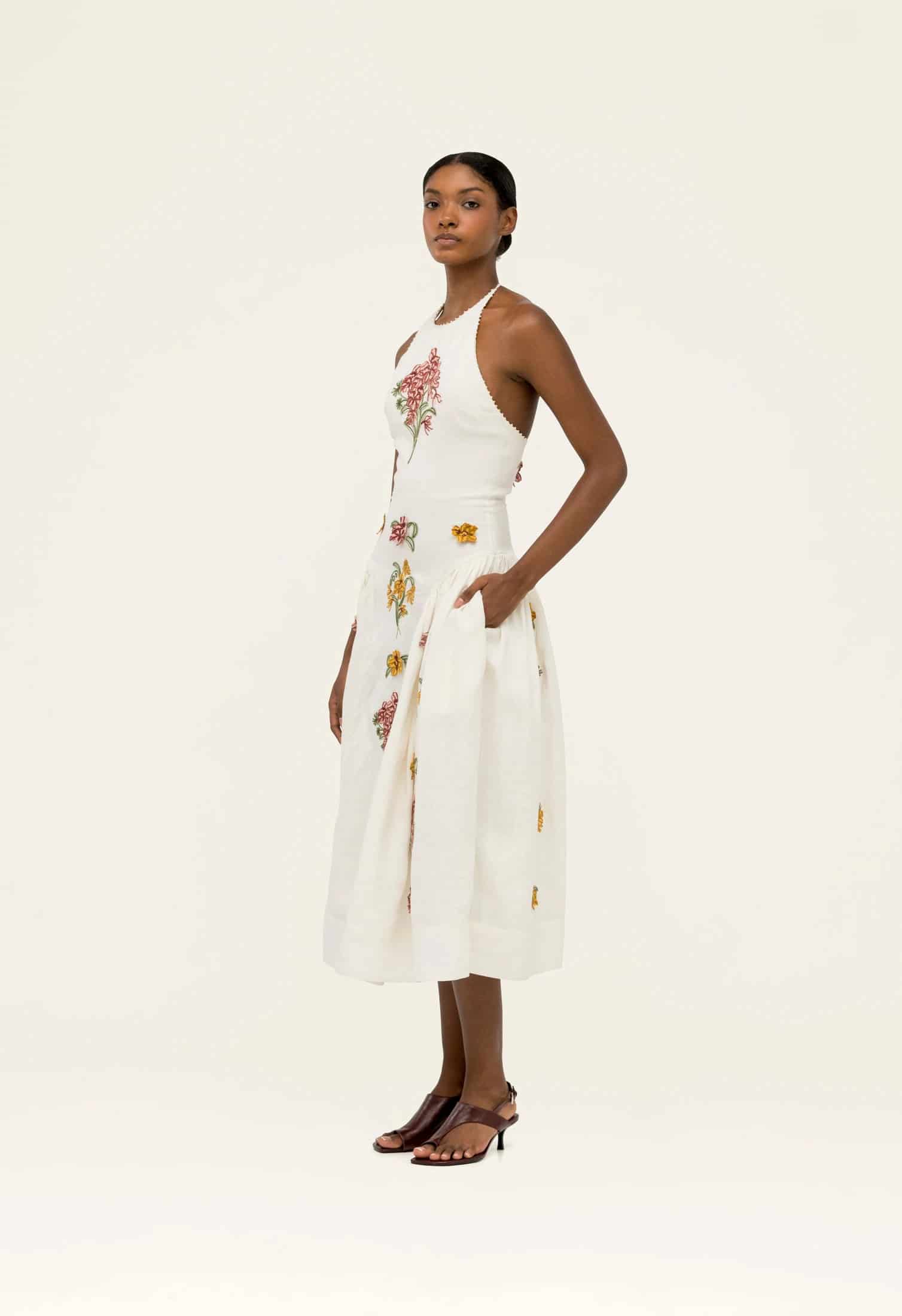 Balsa Cordillera Midi Dress - miniatura 3