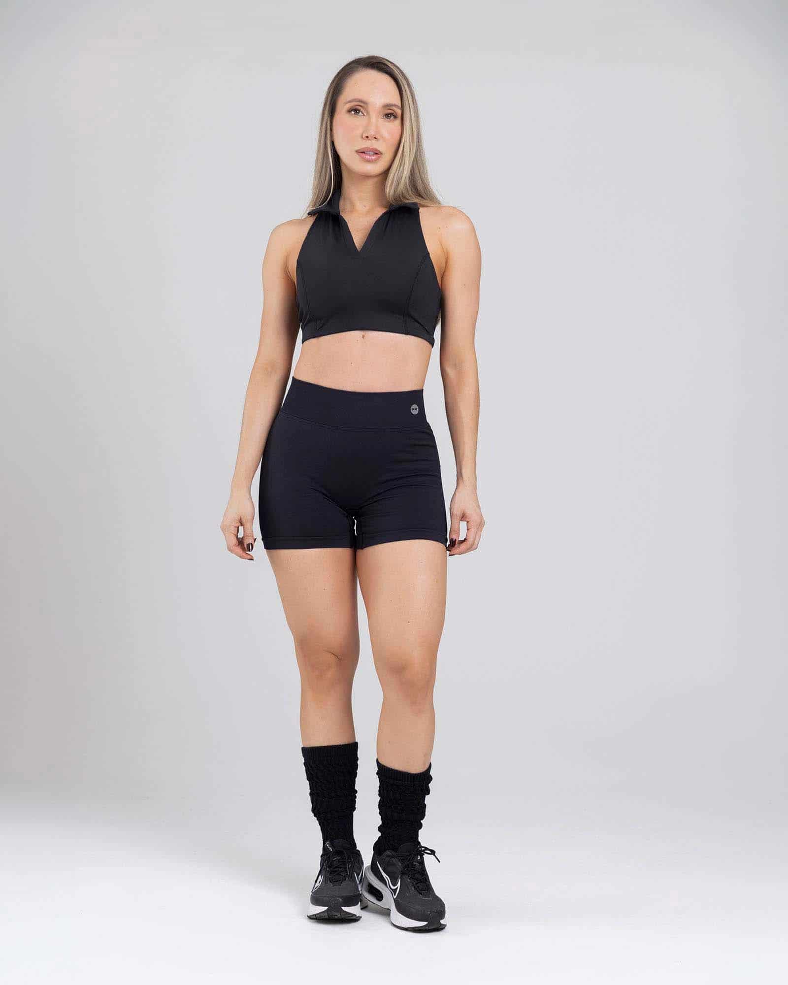 Short push up sculpt seamless negro flexi FIBER - miniatura 1