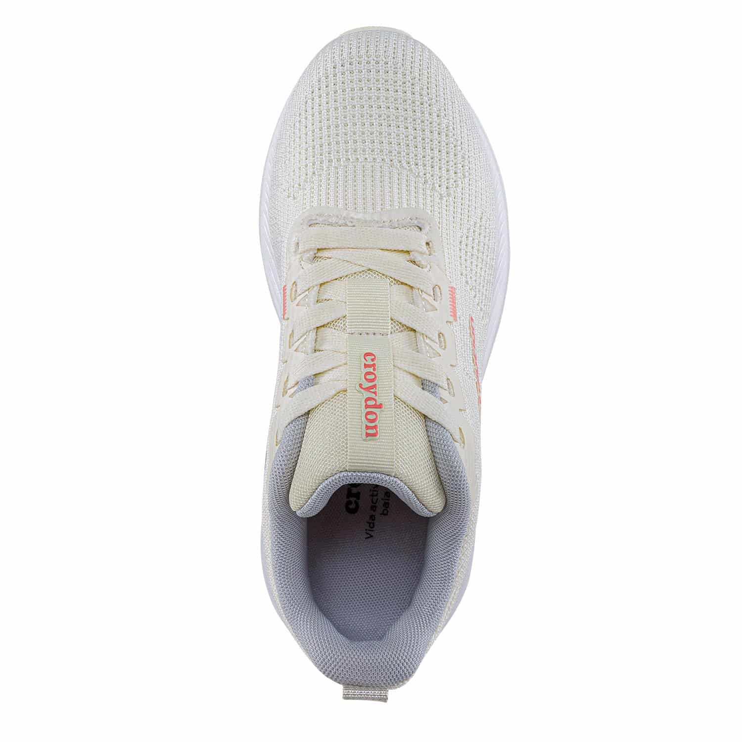 Tenis Running Kadax Beige Croydon Para Mujer - miniatura 4