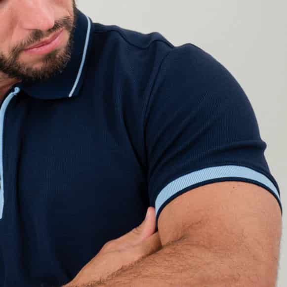 SUETER POLO MODA HOMBRE - miniatura 9
