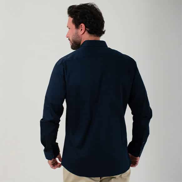 CAMISA ML 100% ALGODON HOMBRE - miniatura 5