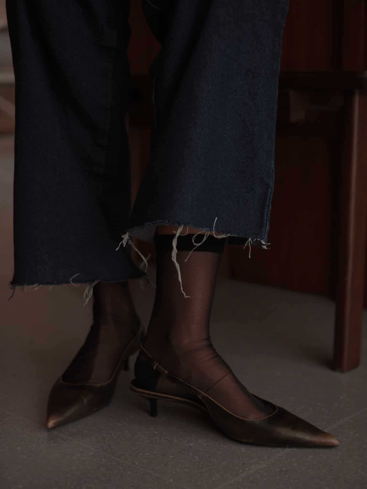 MESH SOCKS - BLACK - miniatura 6