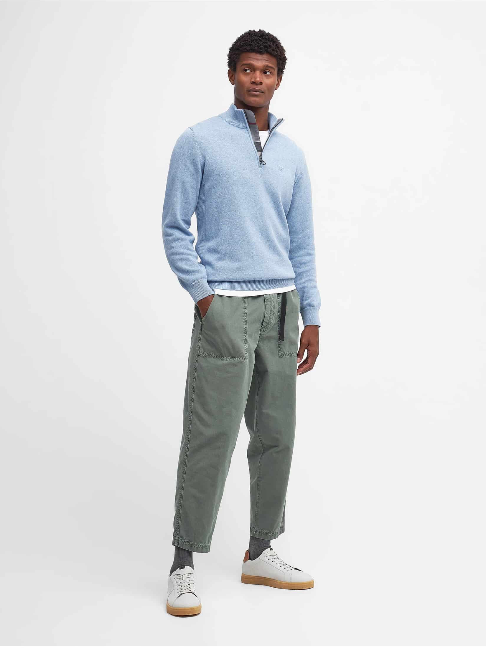 Cotton Quarter-Zip Jumper - miniatura 7