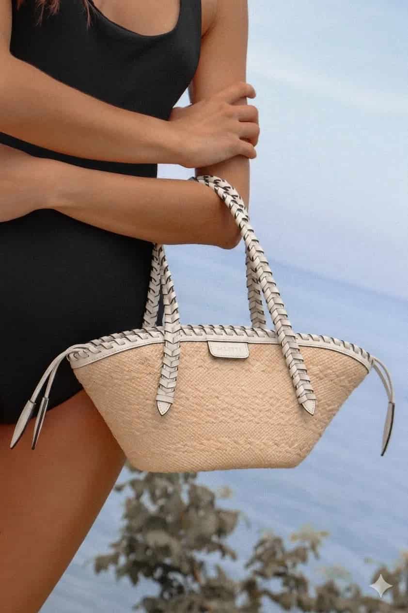 Mykonos Basket, Off-white - miniatura 2