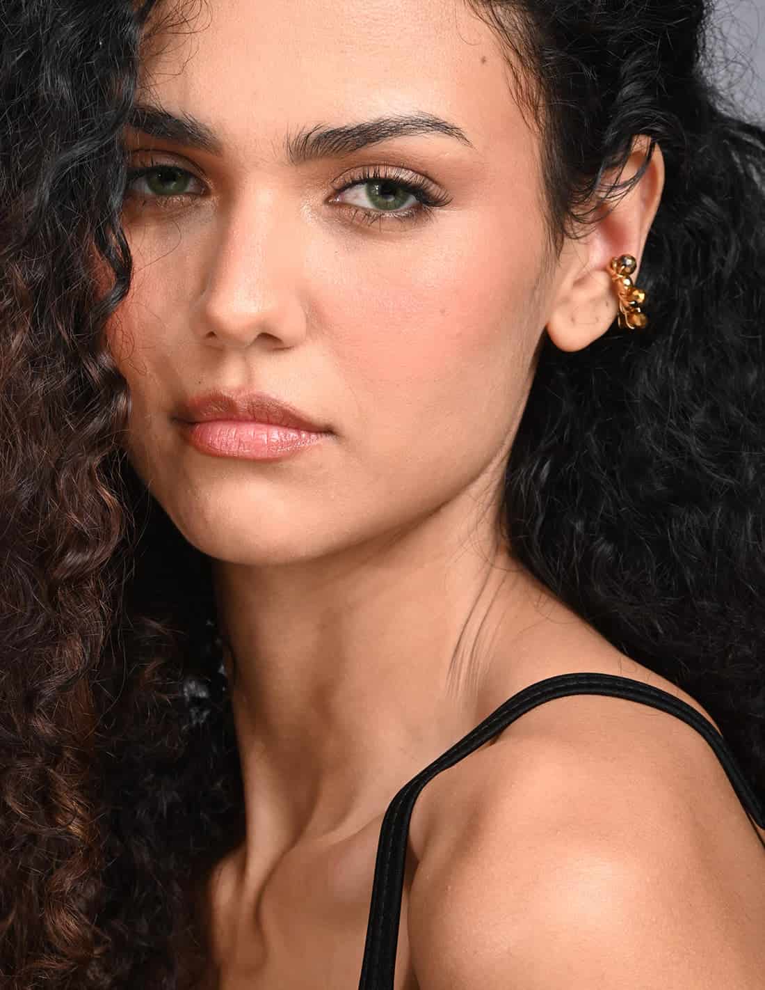 Ear Cuff Coil Murano Golden - miniatura 2